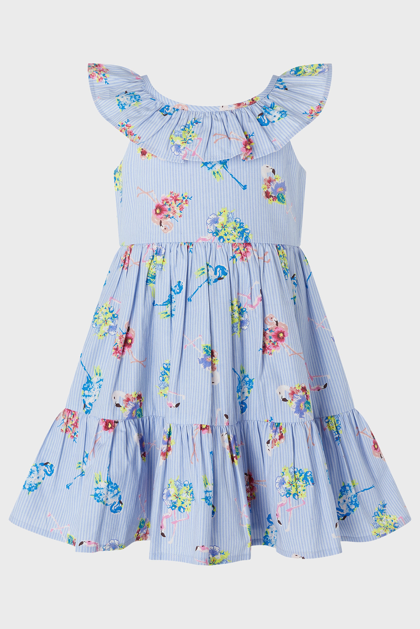 Дитяча блакитна сукня 1