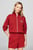 Жіноча червона спортивна кофта VARSITY REG FULL ZIP HWK