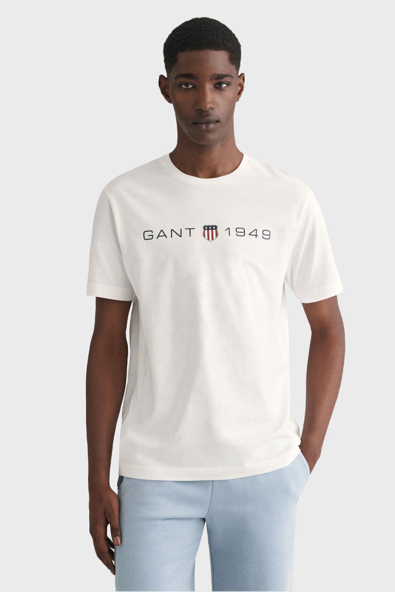 Чоловіча біла футболка PRINTED GRAPHIC SS 1