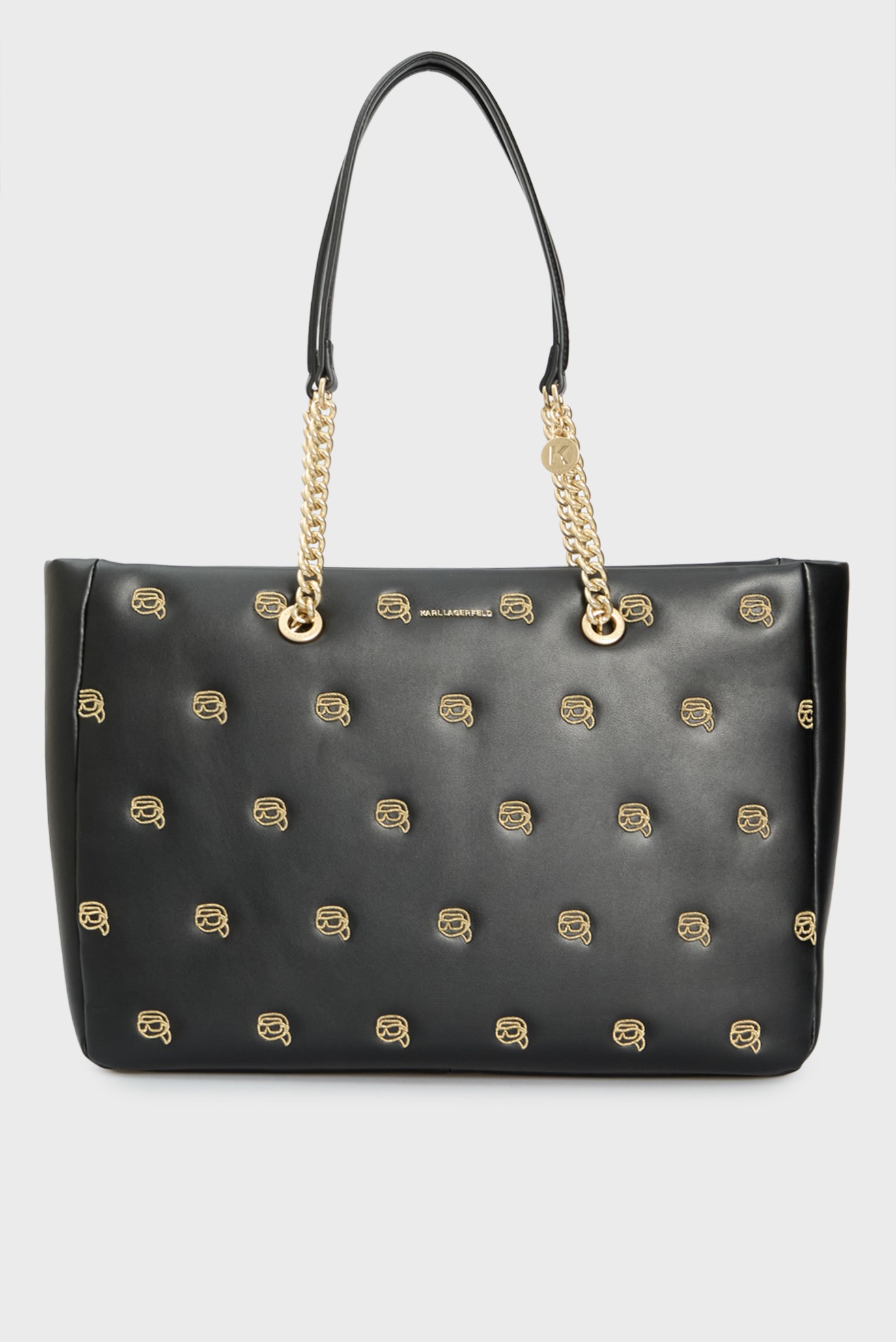 Женская черная сумка с узором Черный ONESIZE Karl Lagerfeld 246W3031 Женская черная сумка с узором Черный ONESIZE Karl Lagerfeld 246W3031