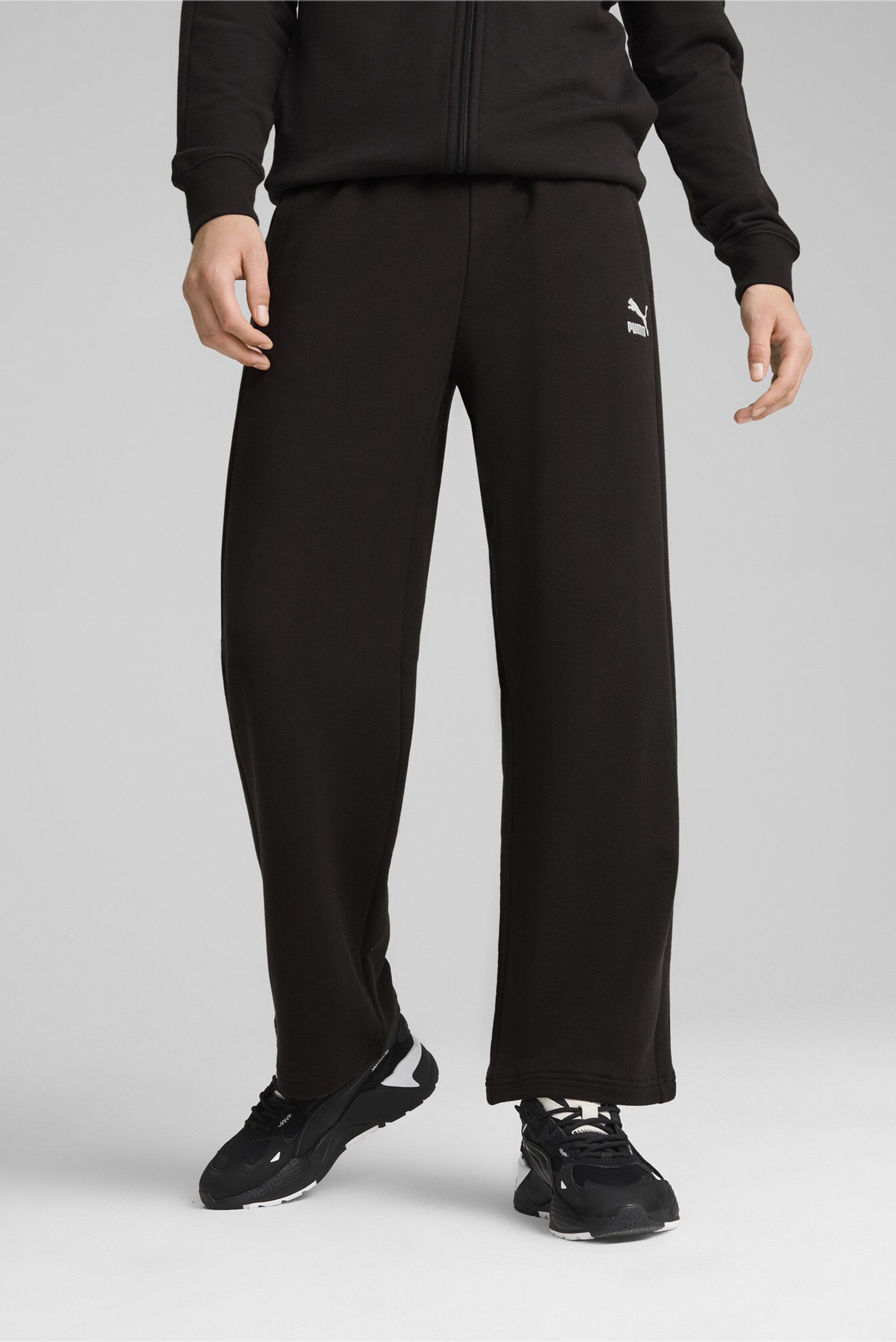 Мужские черные спортивные брюки T7 Relaxed Track Pants Men 1