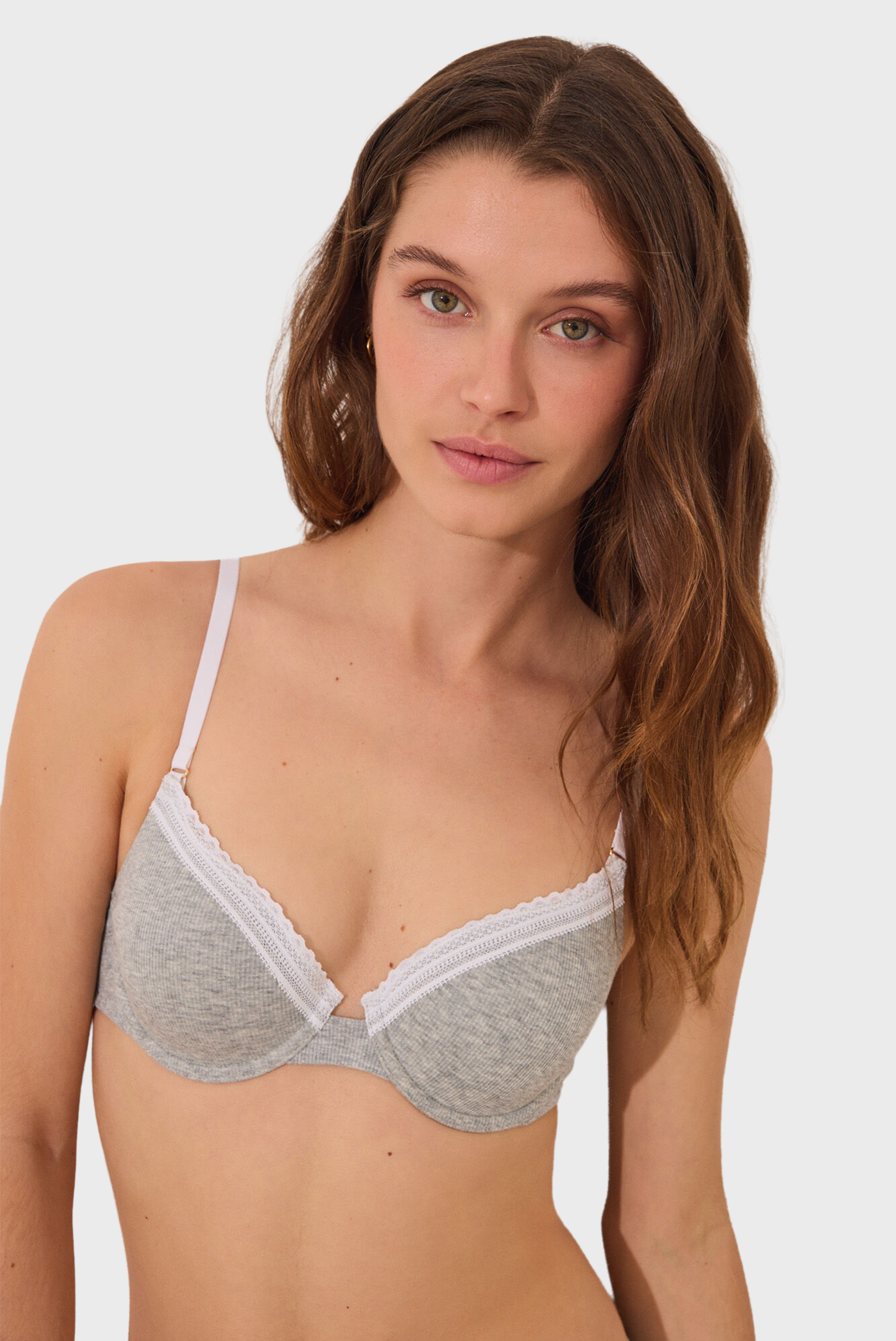 Женский серый бюстгальтер GORGEOUS Серый 100B womensecret 5059800 Женский серый бюстгальтер GORGEOUS Серый 100B womensecret 5059800