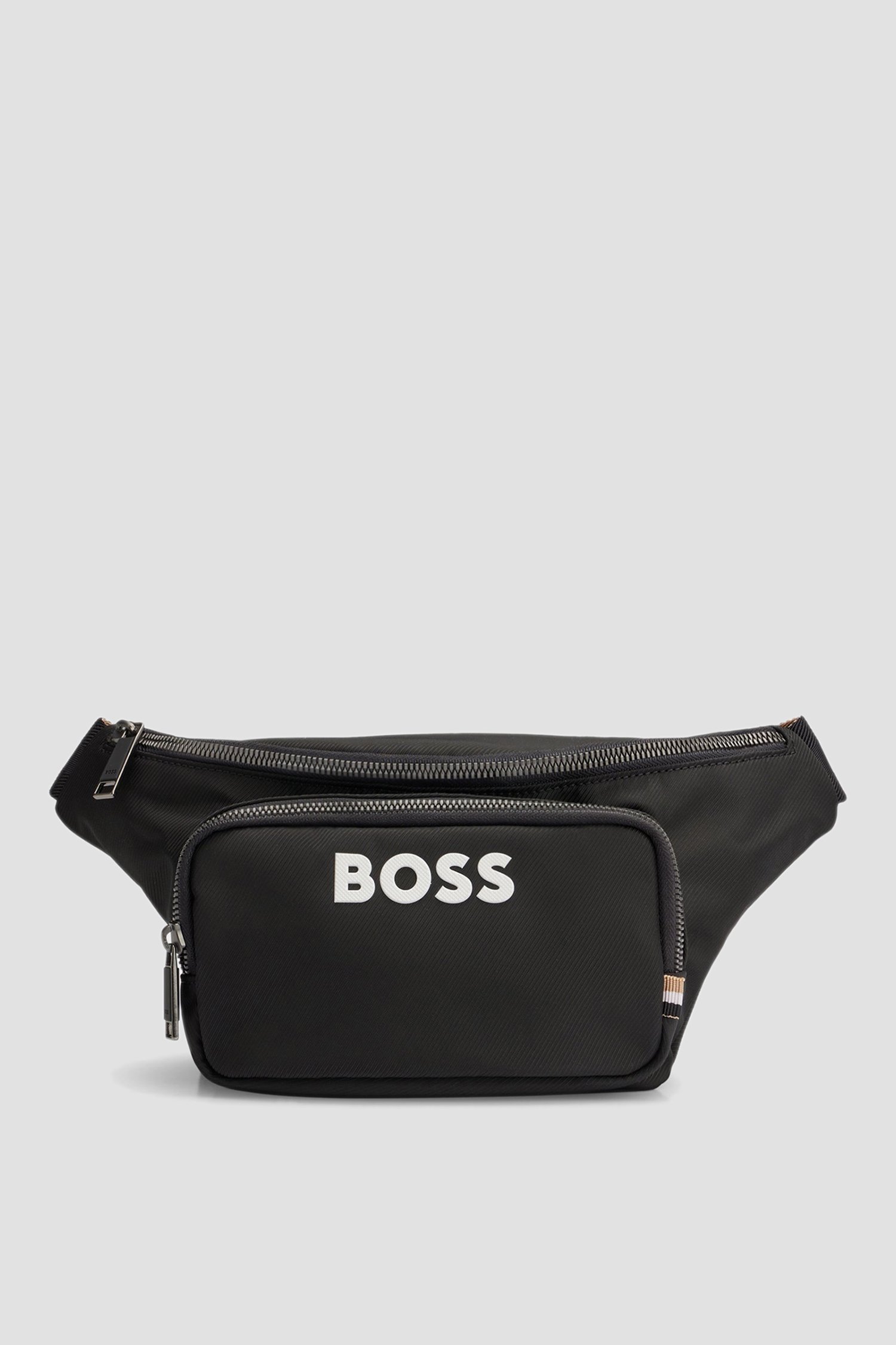 Мужская черная поясная сумка Черный ONESIZE BOSS 50511938;001 Мужская черная поясная сумка Черный ONESIZE BOSS 50511938;001