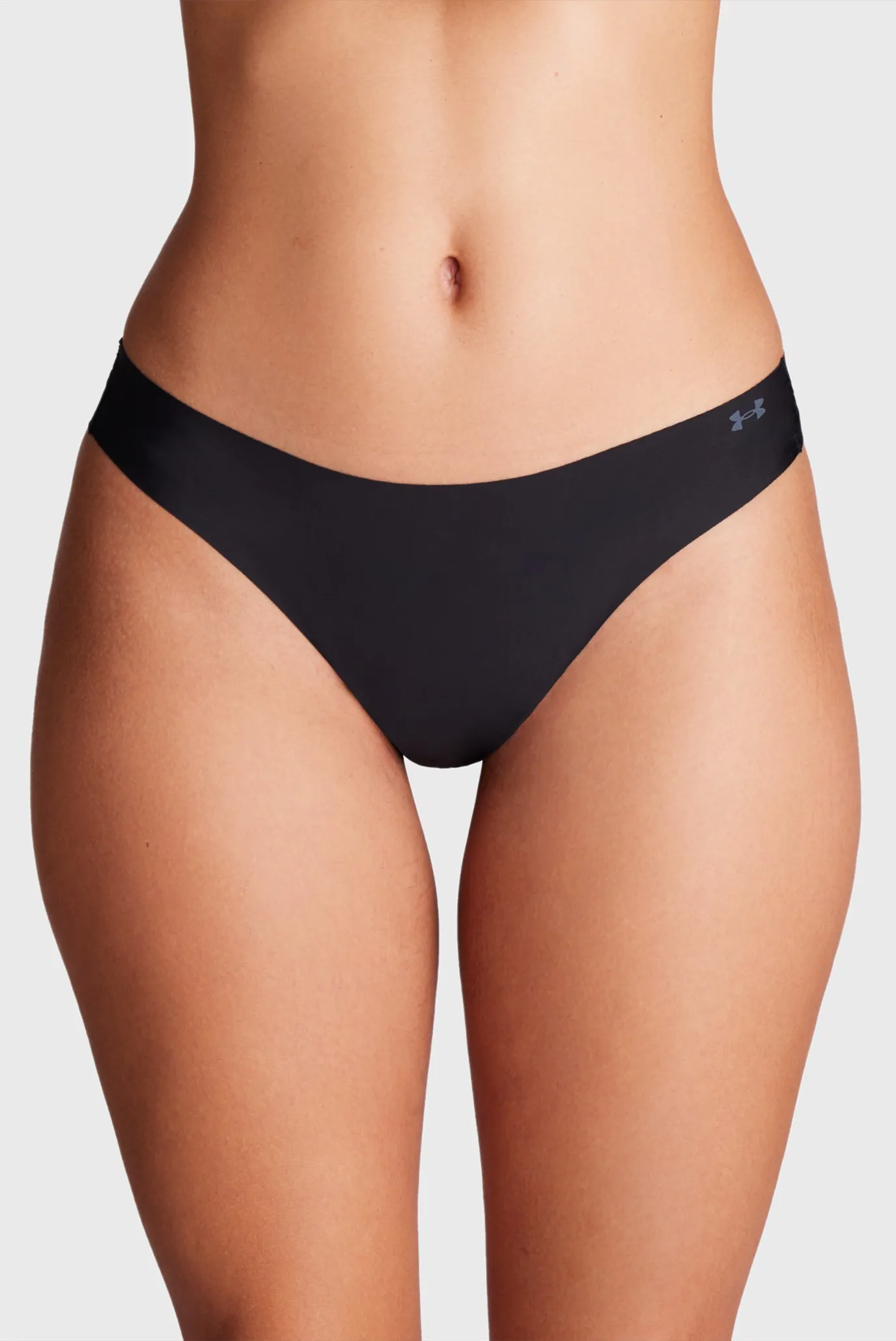 Жіночі чорні трусики (3 шт) UA Pure Stretch NS THONG 2