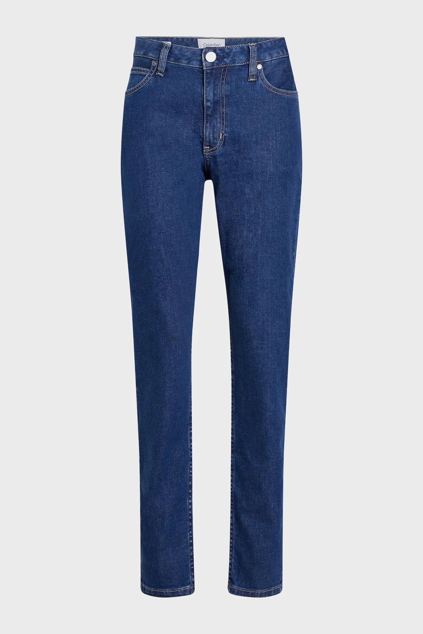 Женские синие джинсы MID RISE SLIM - MID BLUE 5