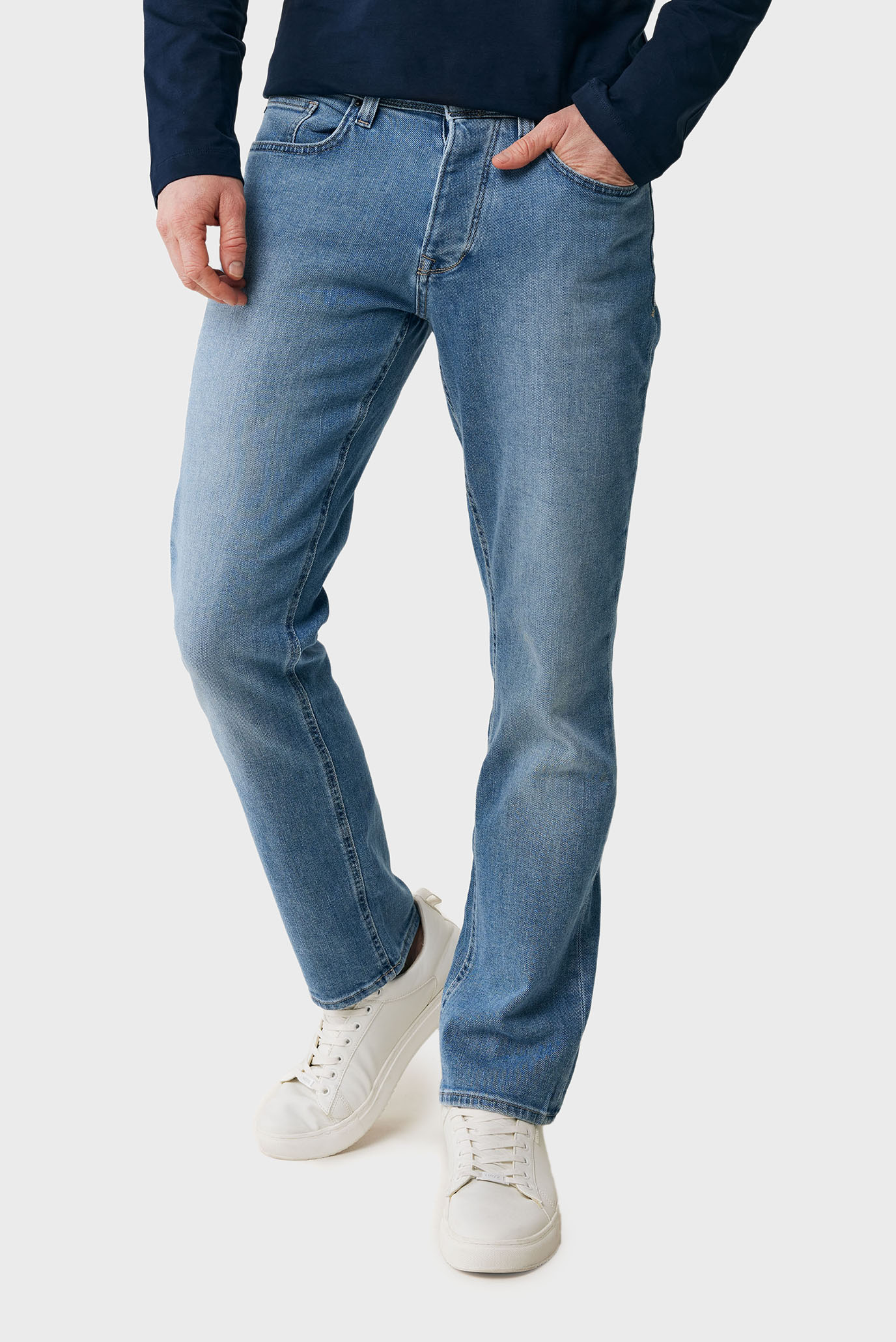 Мужские синие джинсы STEVE 1