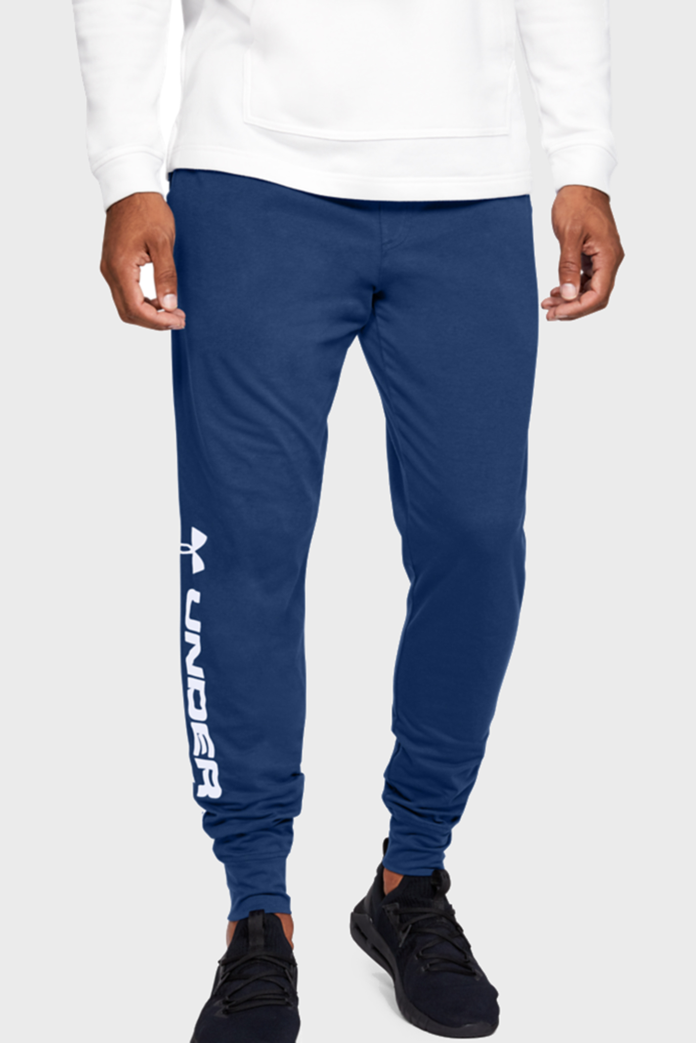 Чоловічі сині спортивні штани SPORTSTYLE COTTON GRAPHIC JOGGER 1