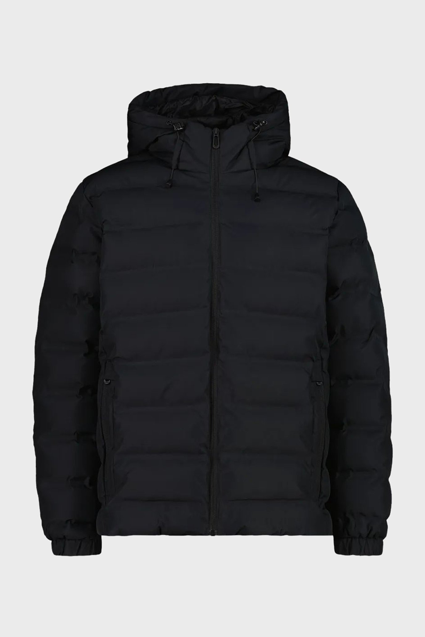 Мужская черная куртка FIX HOOD FEEL WARM Черный 54 CMP 35K3697-U901 Мужская черная куртка FIX HOOD FEEL WARM Черный 54 CMP 35K3697-U901