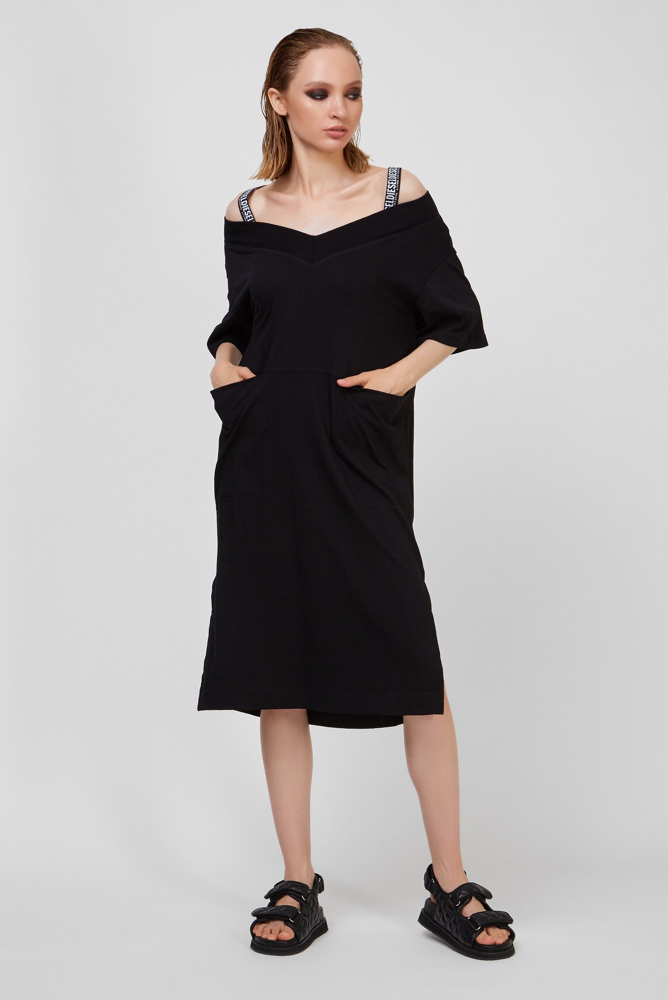 Жіноча чорна сукня D-WORKIE DRESS 1