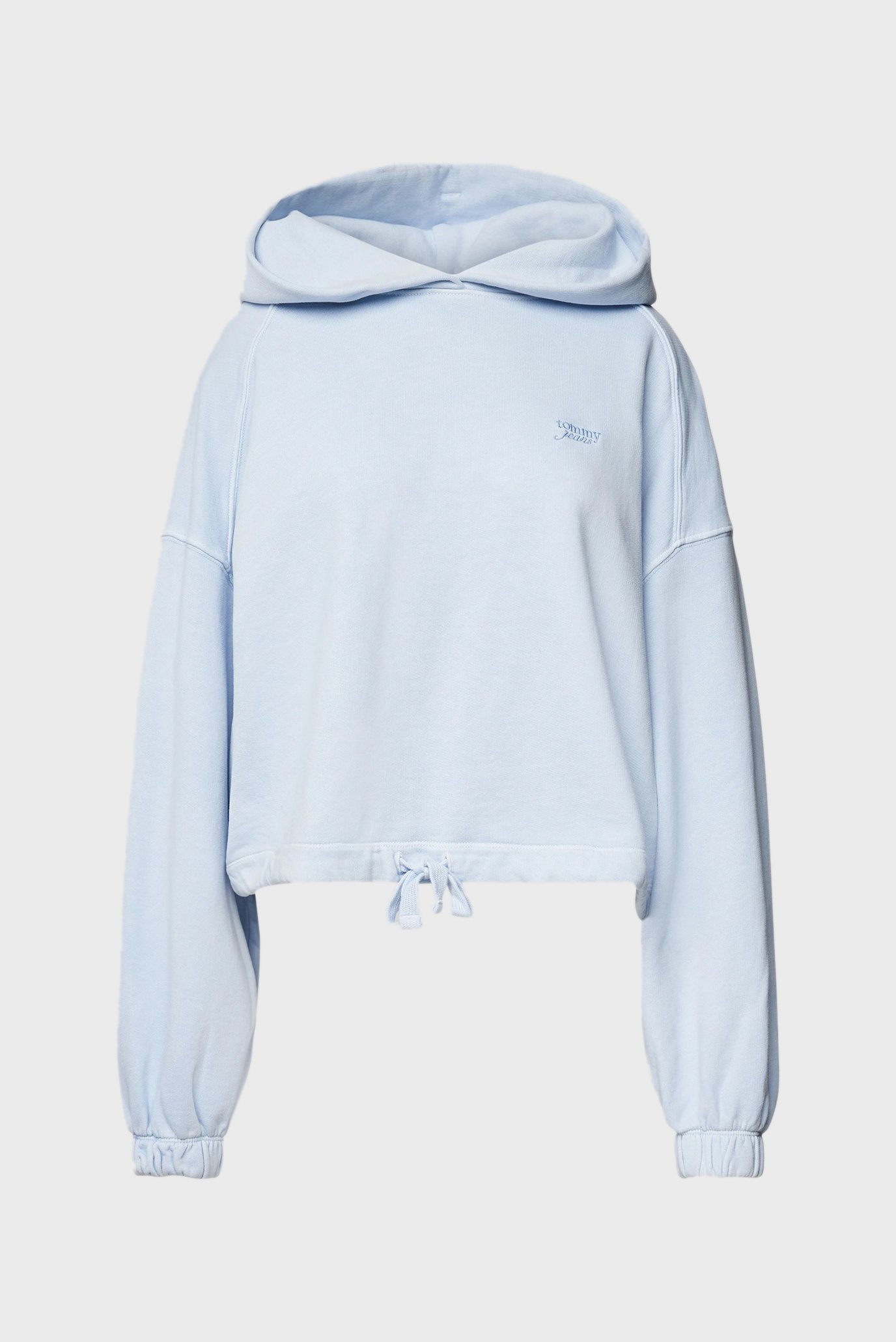 Женское голубое худи CRP GMD SCRIPT HOODIE 1