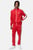 Чоловічий червоний спортивний костюм (кофта, штани)
