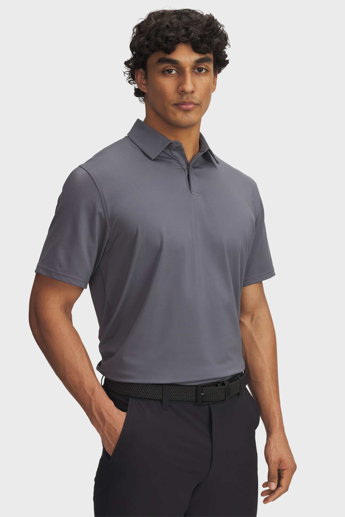 Мужское темно-серое поло UA T2G Polo LB Серый XXL Under Armour 1383255-025 Мужское темно-серое поло UA T2G Polo LB Серый XXL Under Armour 1383255-025