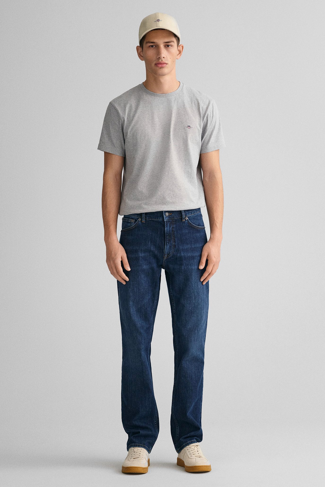 Мужские синие джинсы REGULAR GANT JEANS 1