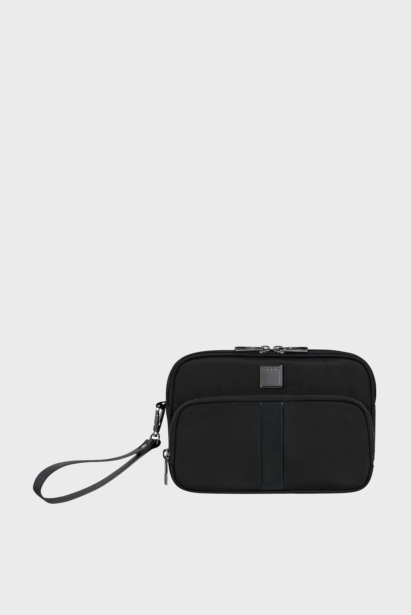 Мужская черная борсетта SACKSQUARE BLACK 1