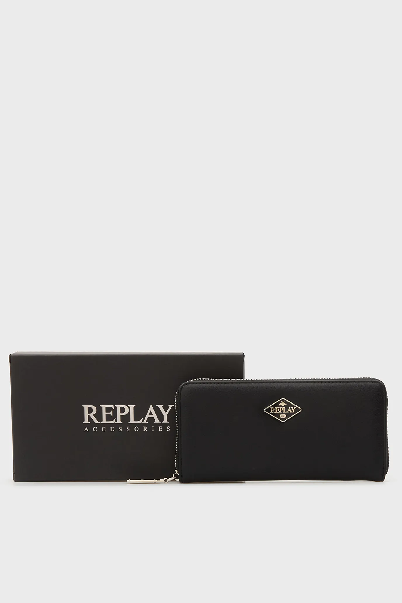 Жіночий чорний гаманець 5