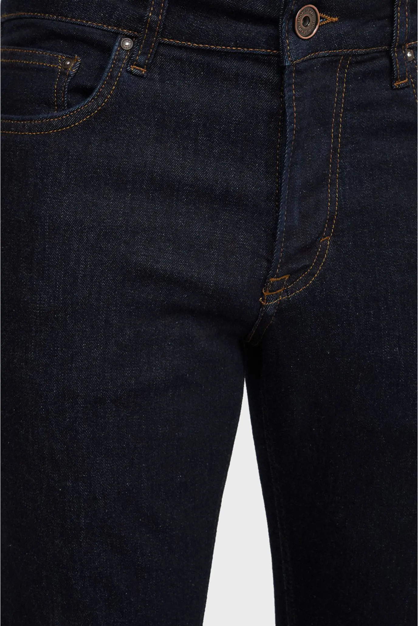 Мужские темно-синие джинсы 4