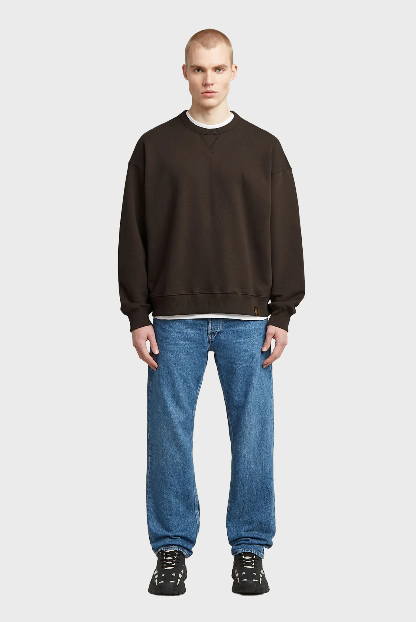 Чоловічий темно-коричневий світшот Essential 2