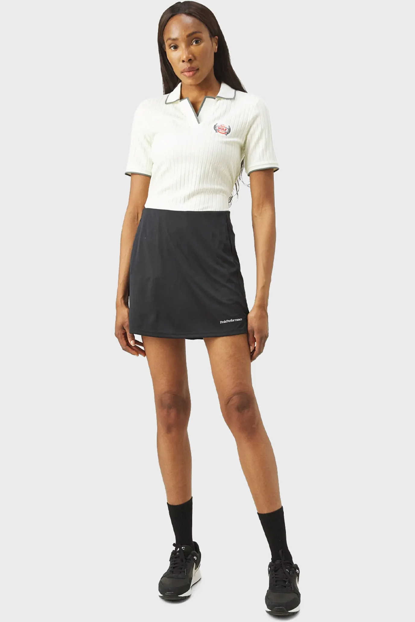 Женское белое поло 3