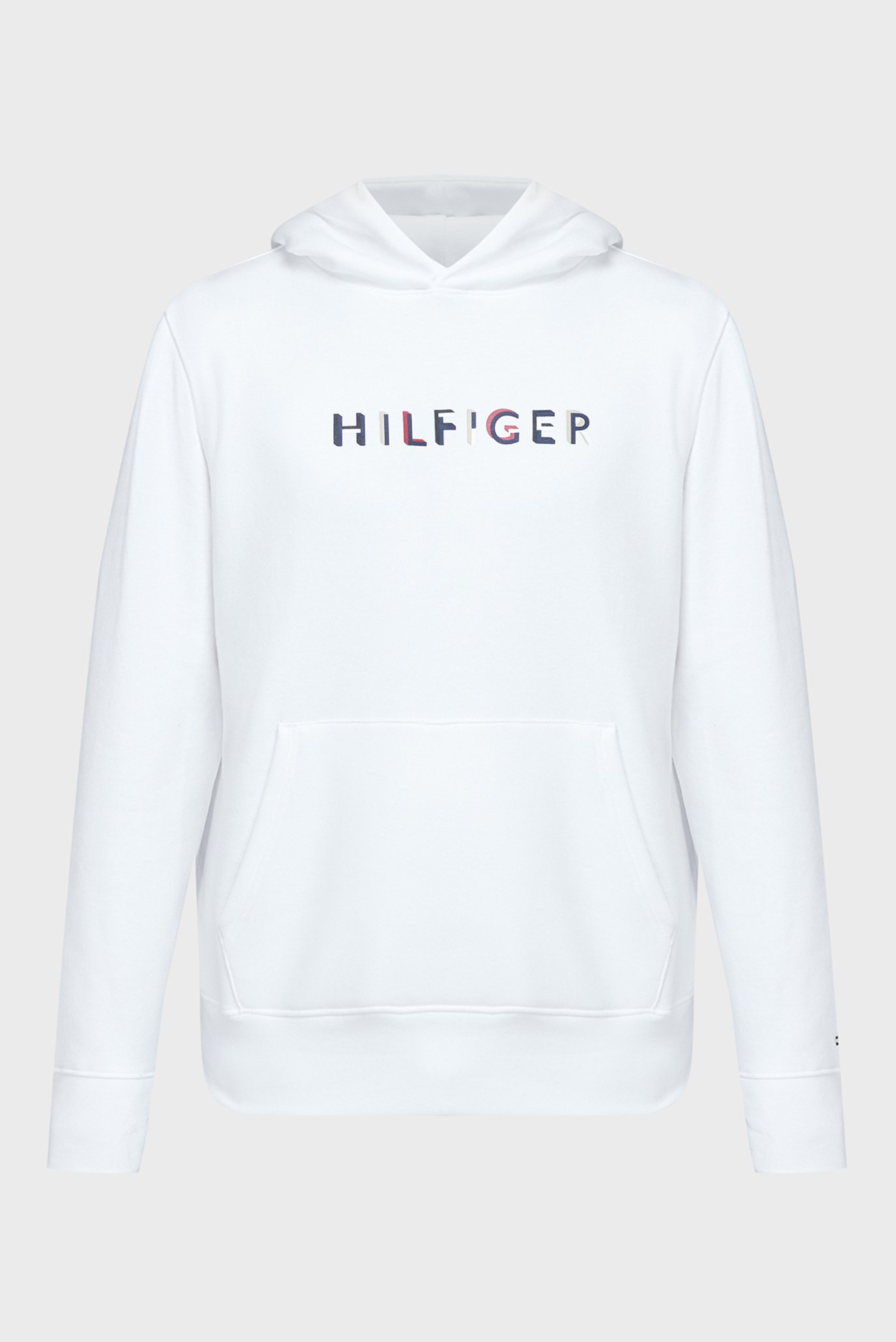 Мужское белое худи RWB HILFIGER HOODY 1