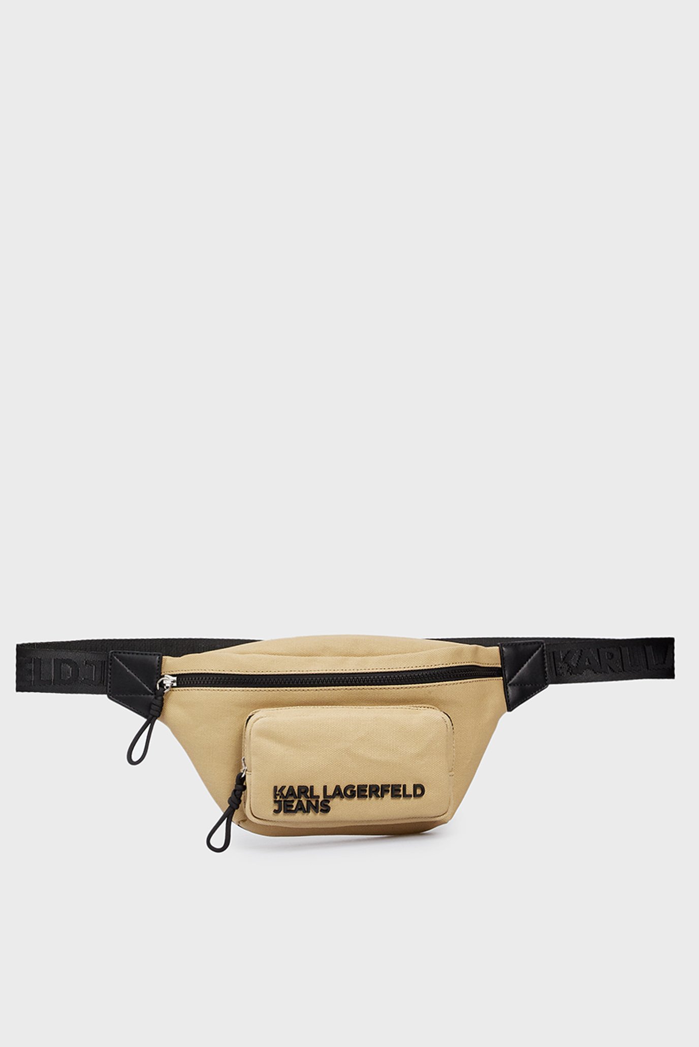 Чоловіча бежева поясна сумка UTILITY CANVAS BUMBAG 1