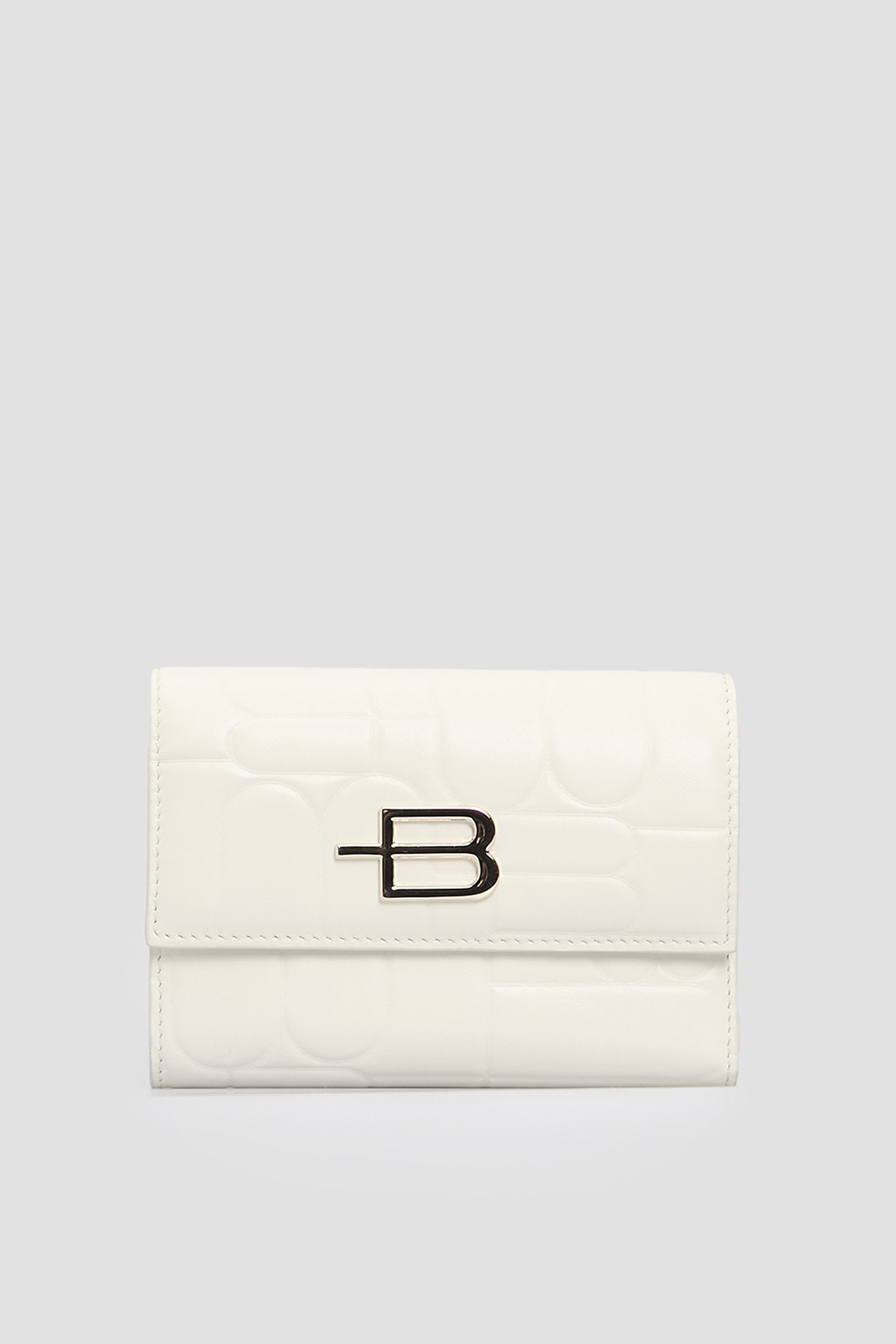 Жіночий білий шкіряний гаманець 1