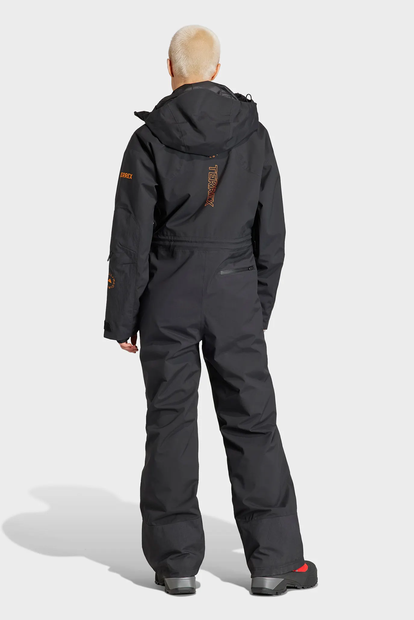 Жіночий чорний комбінезон adidas by Stella McCartney x Terrex