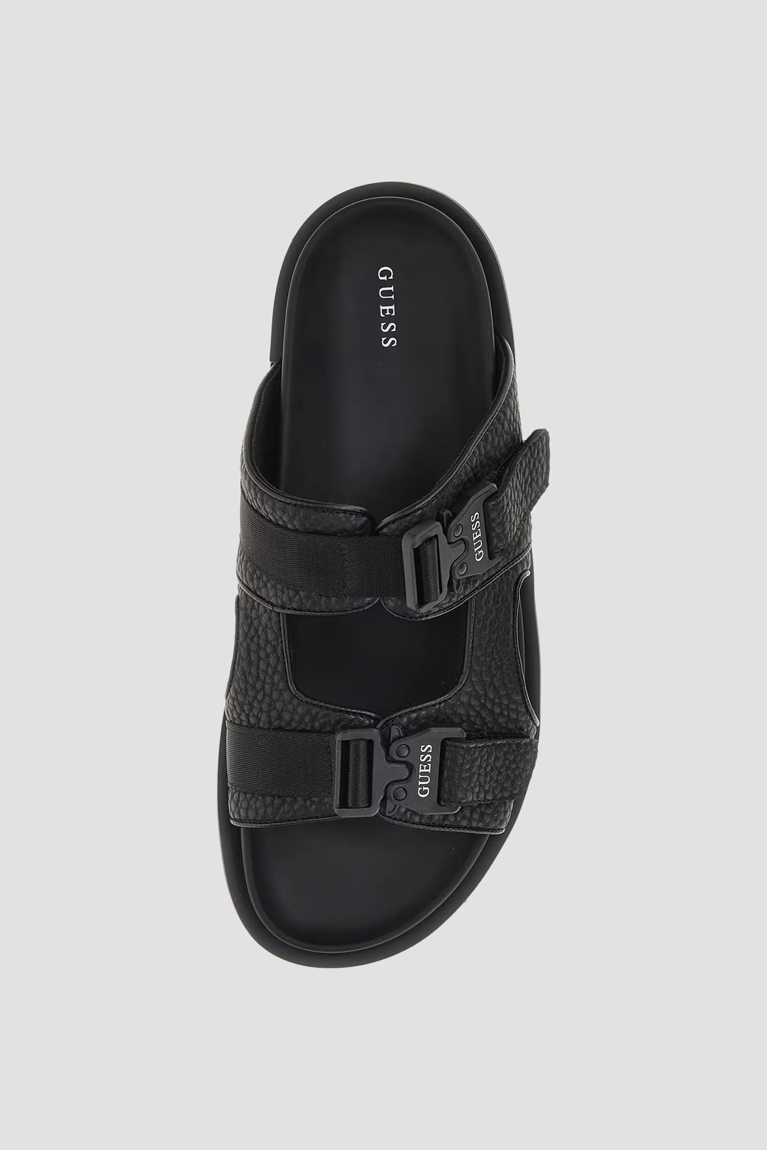 Мужские черные слайдеры 4