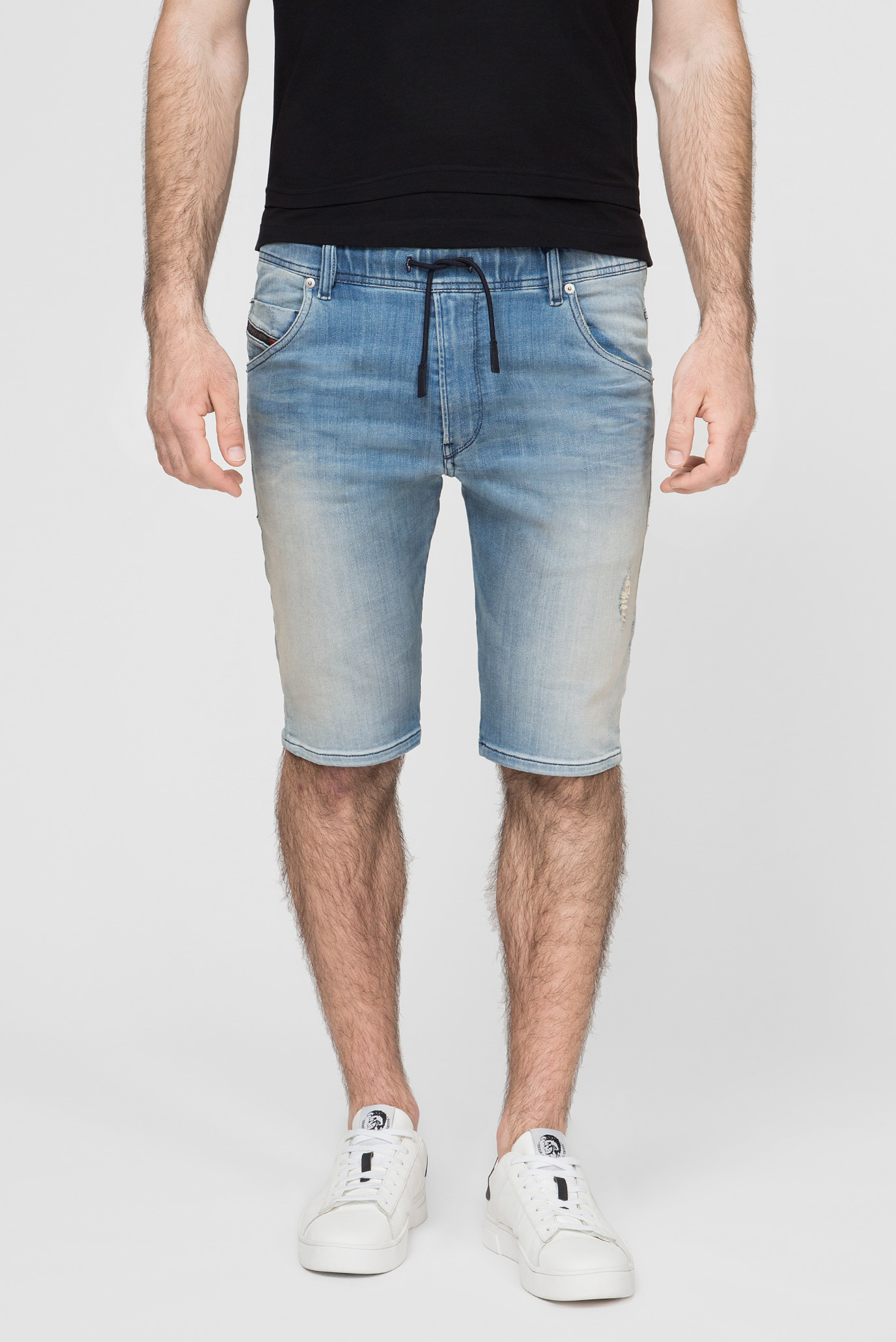 Чоловічі блакитні джинсові шорти D-KROOSHORT-T 1