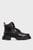 Женские черные кожаные ботинки Chica