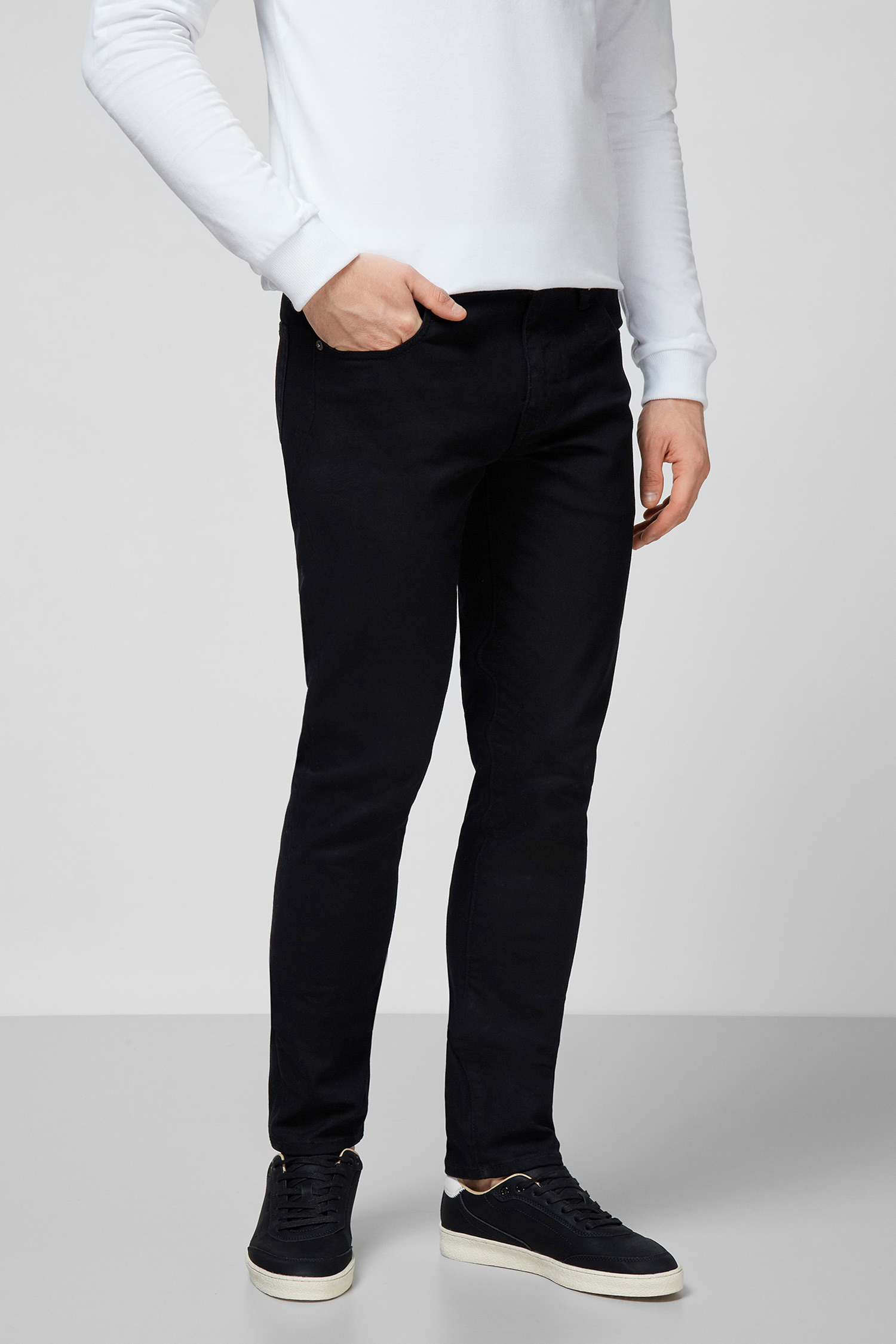 Мужские черные джинсы SuperDry M7010103A;12A — MD-Fashion