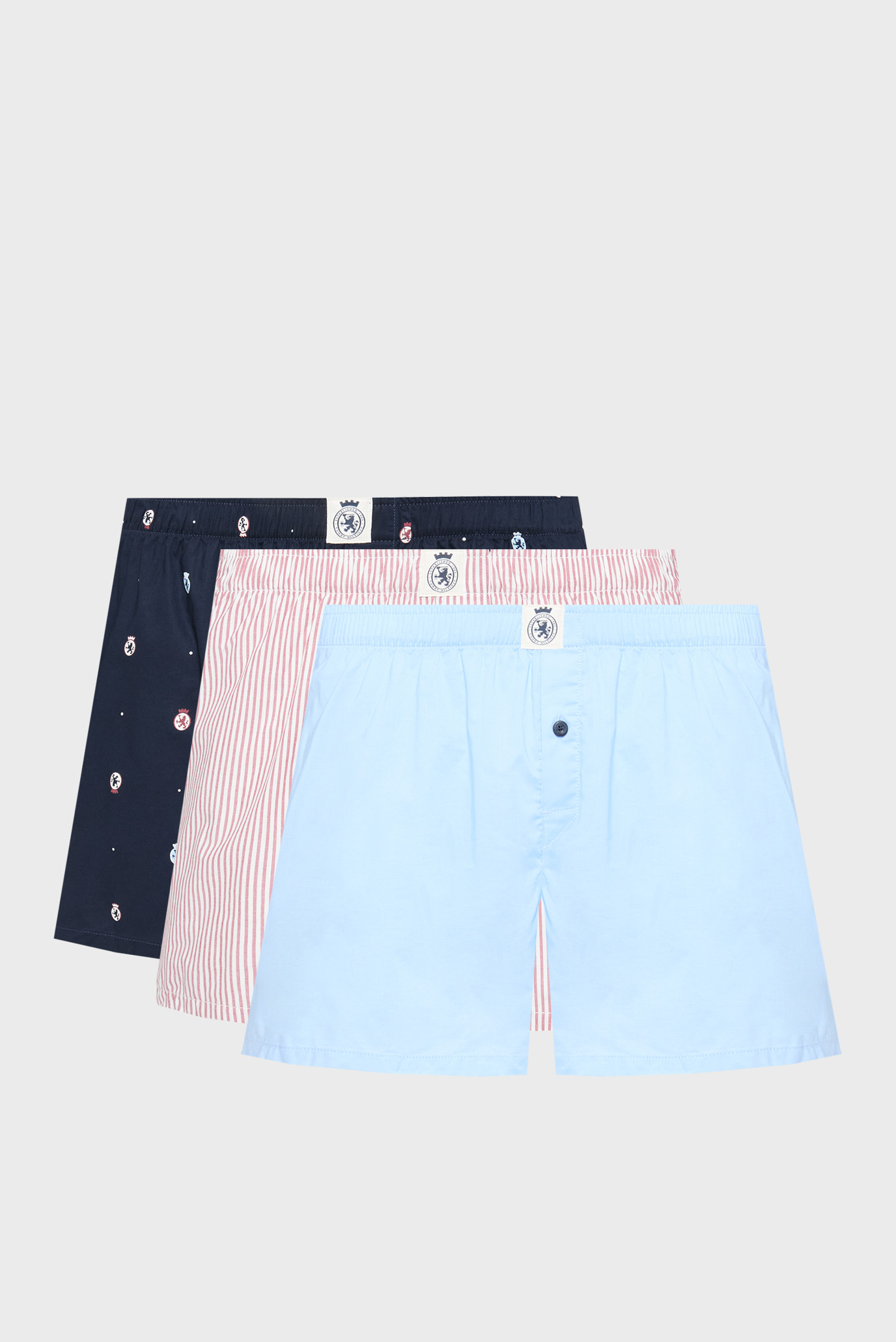 Мужские трусы (3 шт) WOVEN BOXER PRINT Разноцветный L Tommy Hilfiger UM0UM03635 Мужские трусы (3 шт) WOVEN BOXER PRINT Разноцветный L Tommy Hilfiger UM0UM03635