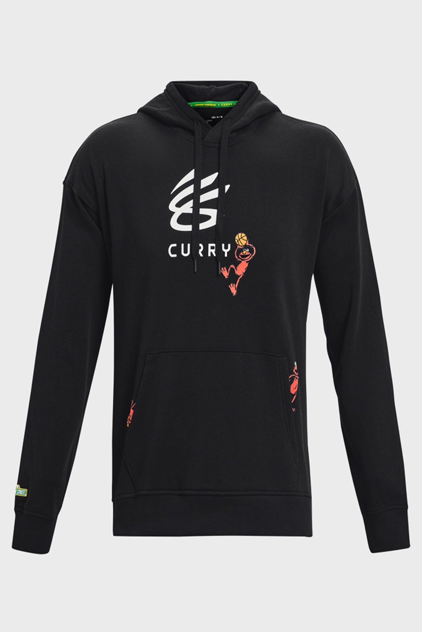 Мужское черное худи CURRY ELMO GOT GAME HOODIE 1