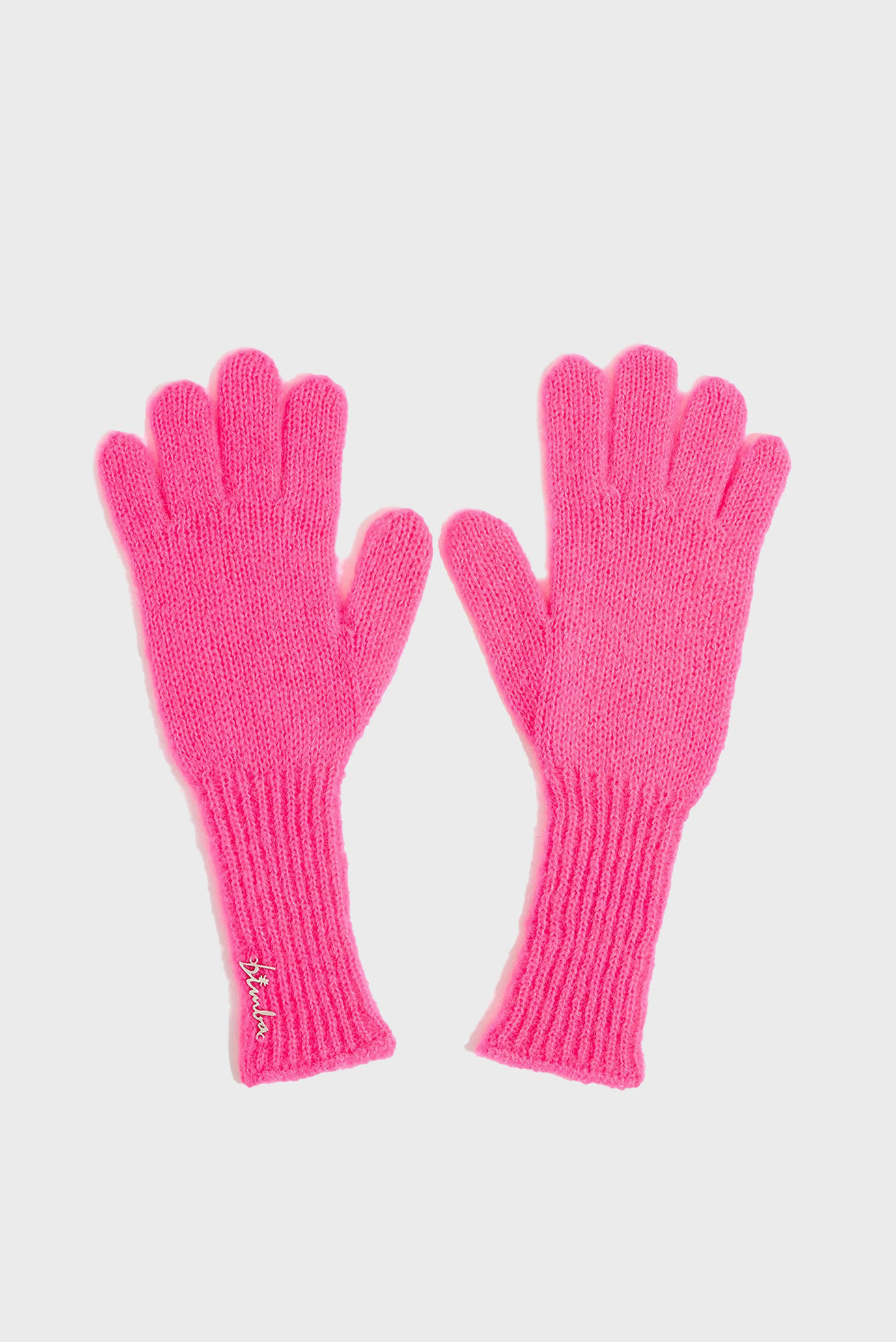 Жіночі рожеві рукавички 1