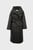 Жіноча чорна куртка LW VERTICAL QUILT COAT