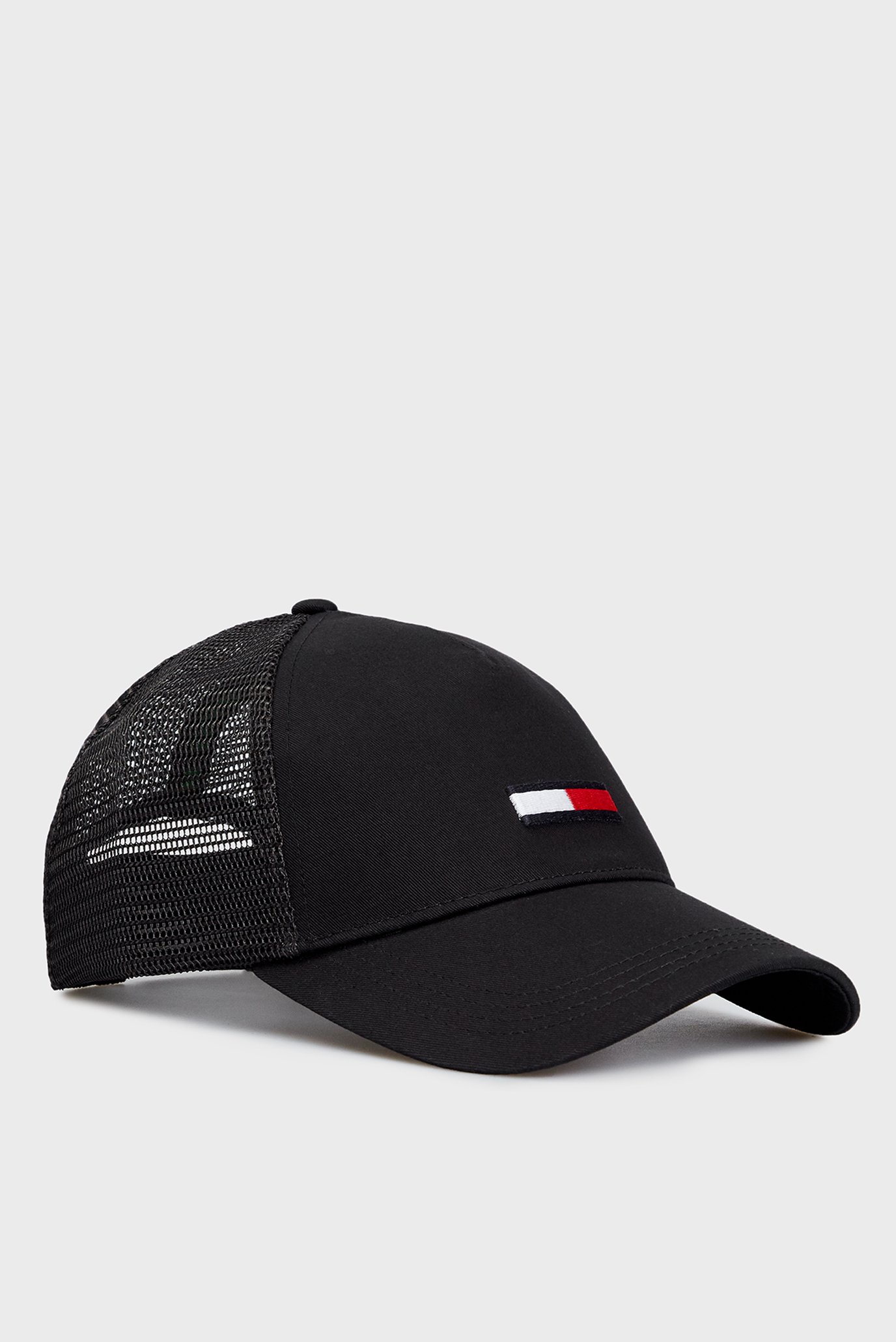 Мужская черная кепка TJM FLAG TRUCKER CAP 1