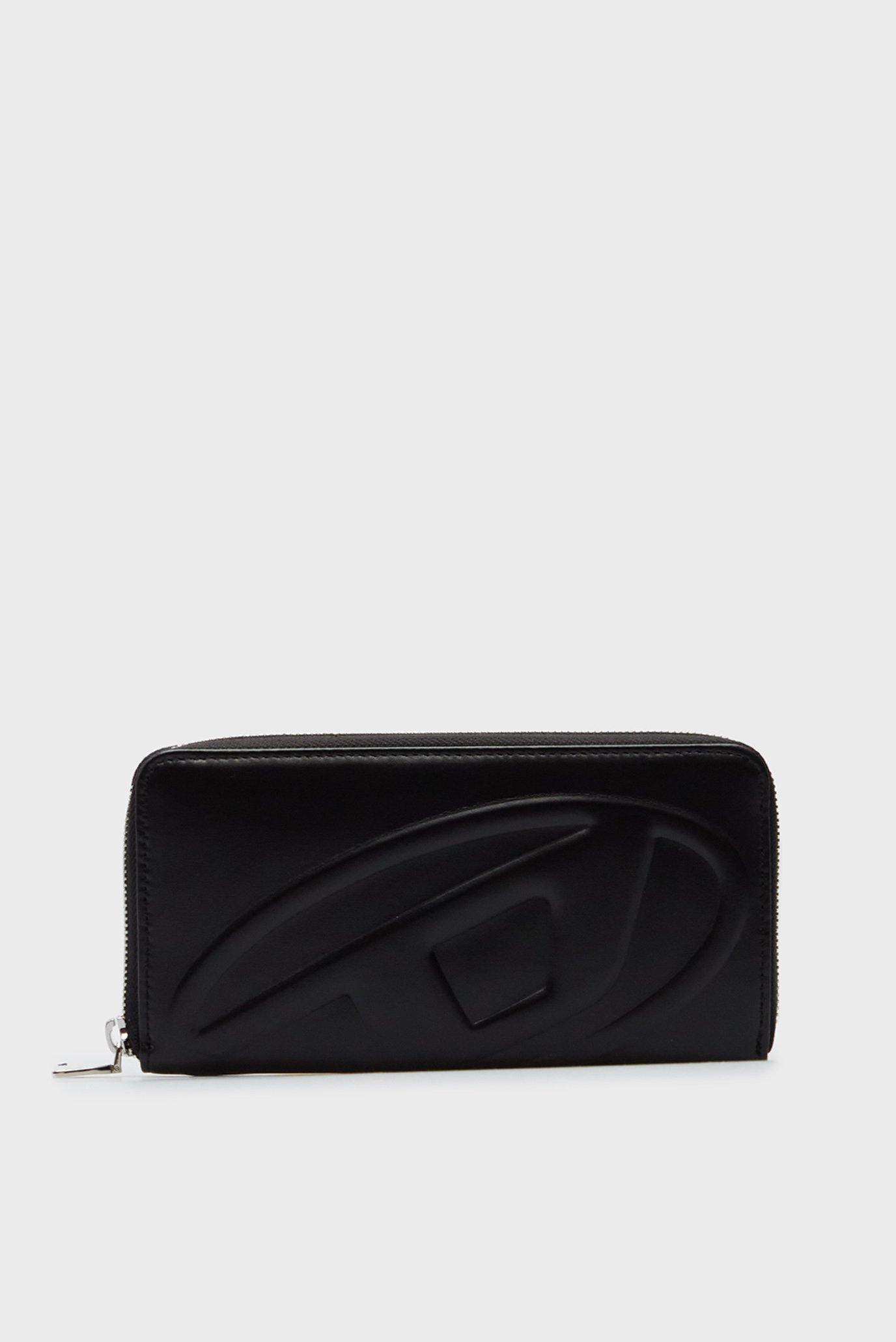 Жіночий чорний шкіряний гаманець 1DR 1