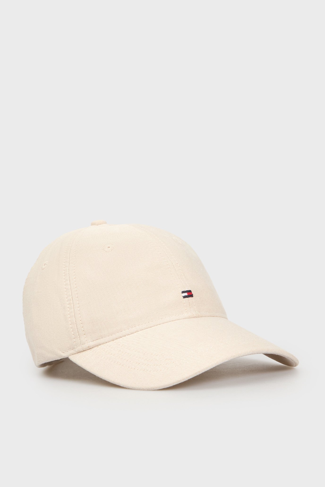 Мужская бежевая кепка TH FLAG OXFORD 6 PANEL CAP Бежевый ONESIZE Tommy Hilfiger AM0AM13160
