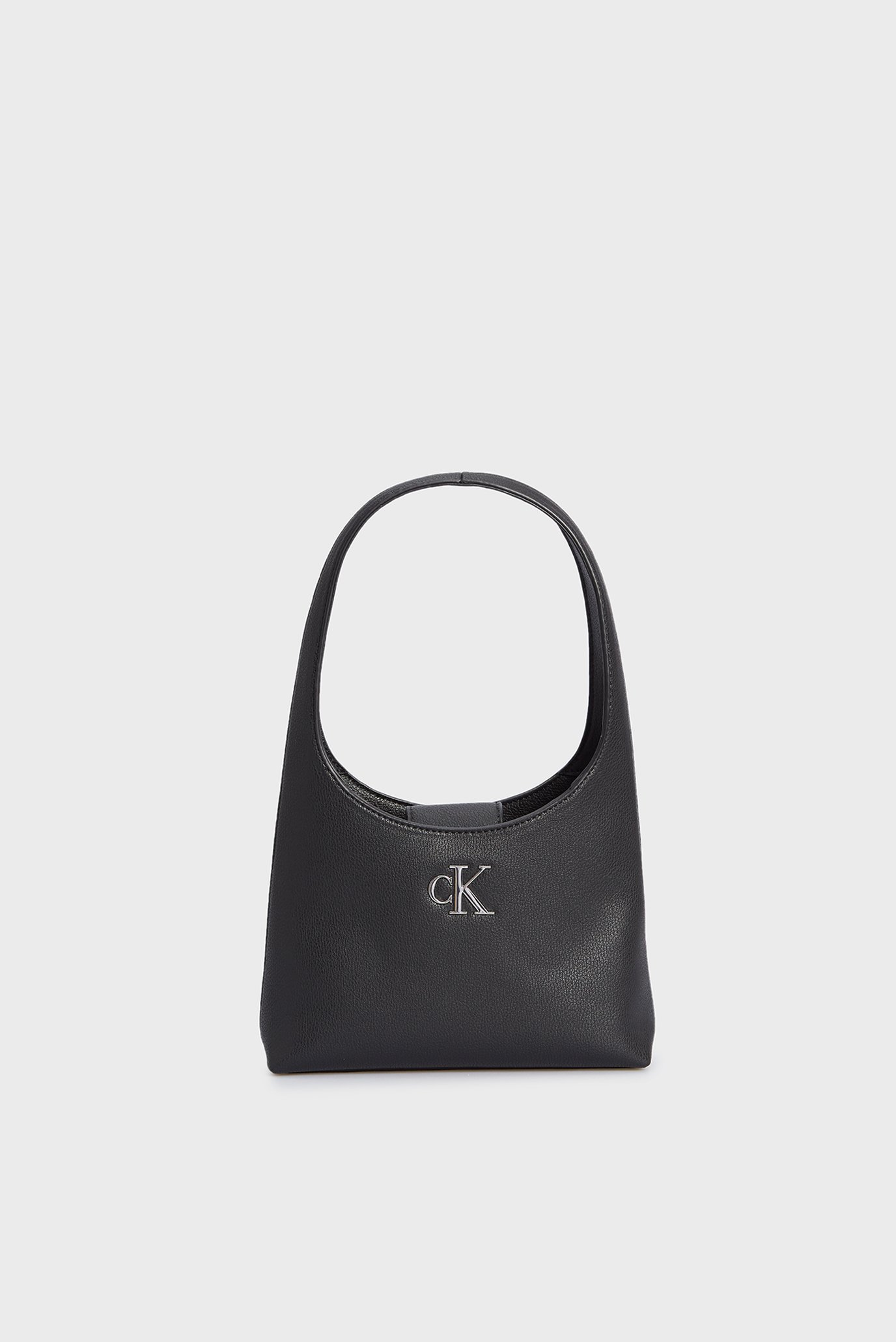 Жіноча чорна сумка MINIMAL MONOGRAM SHOULDER BAG 1