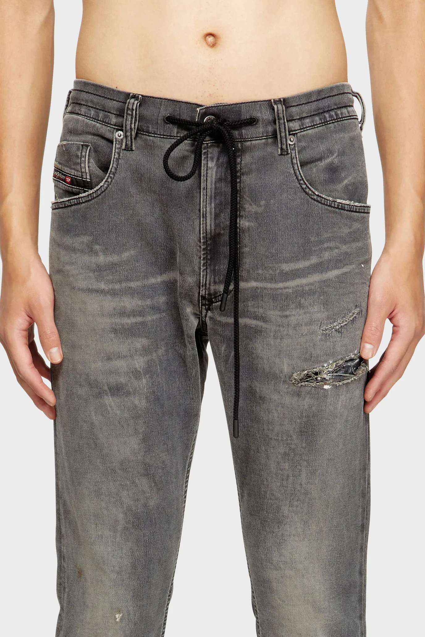 Мужские темно-серые джинсы 2032 D-KROOLEY-B JOGG 4