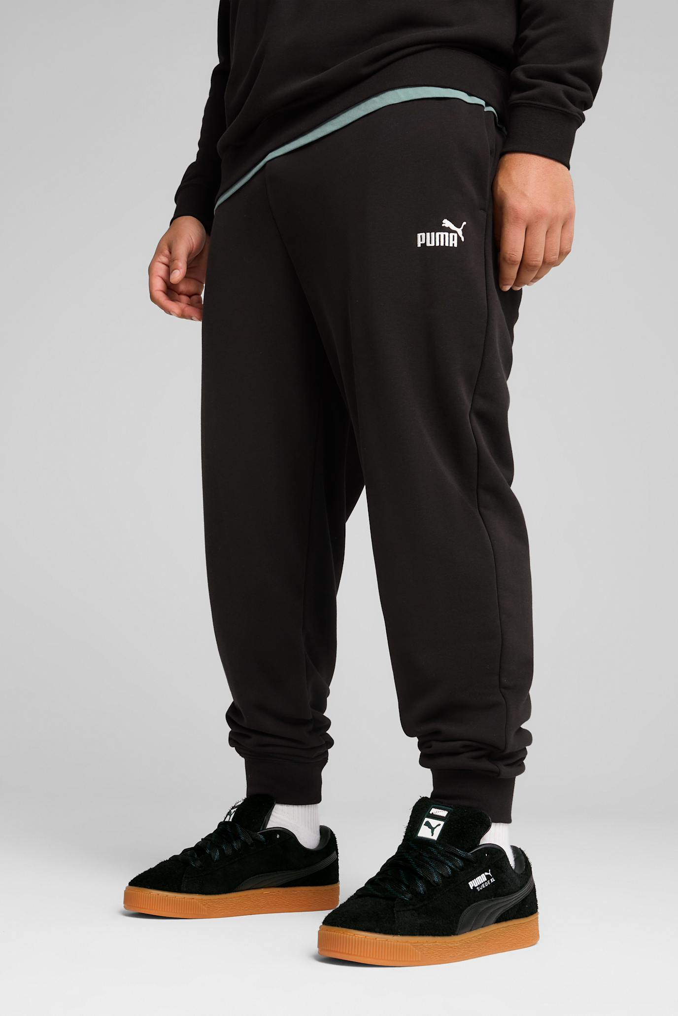 Чоловічі чорні спортивні штани Essentials No. 1 Logo Sweatpants Men 1