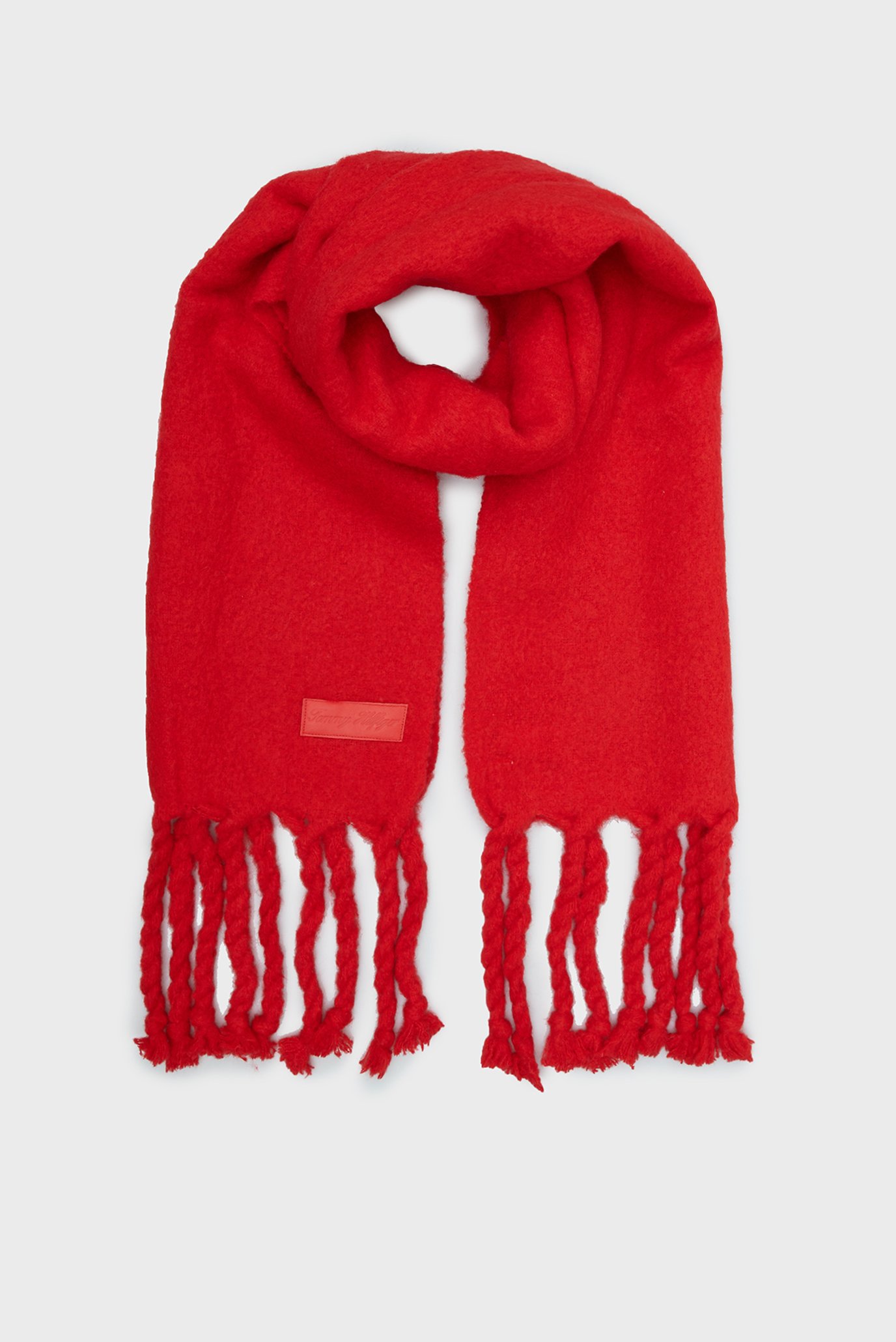Жіночий червоний шарф TOMMY TWIST 1