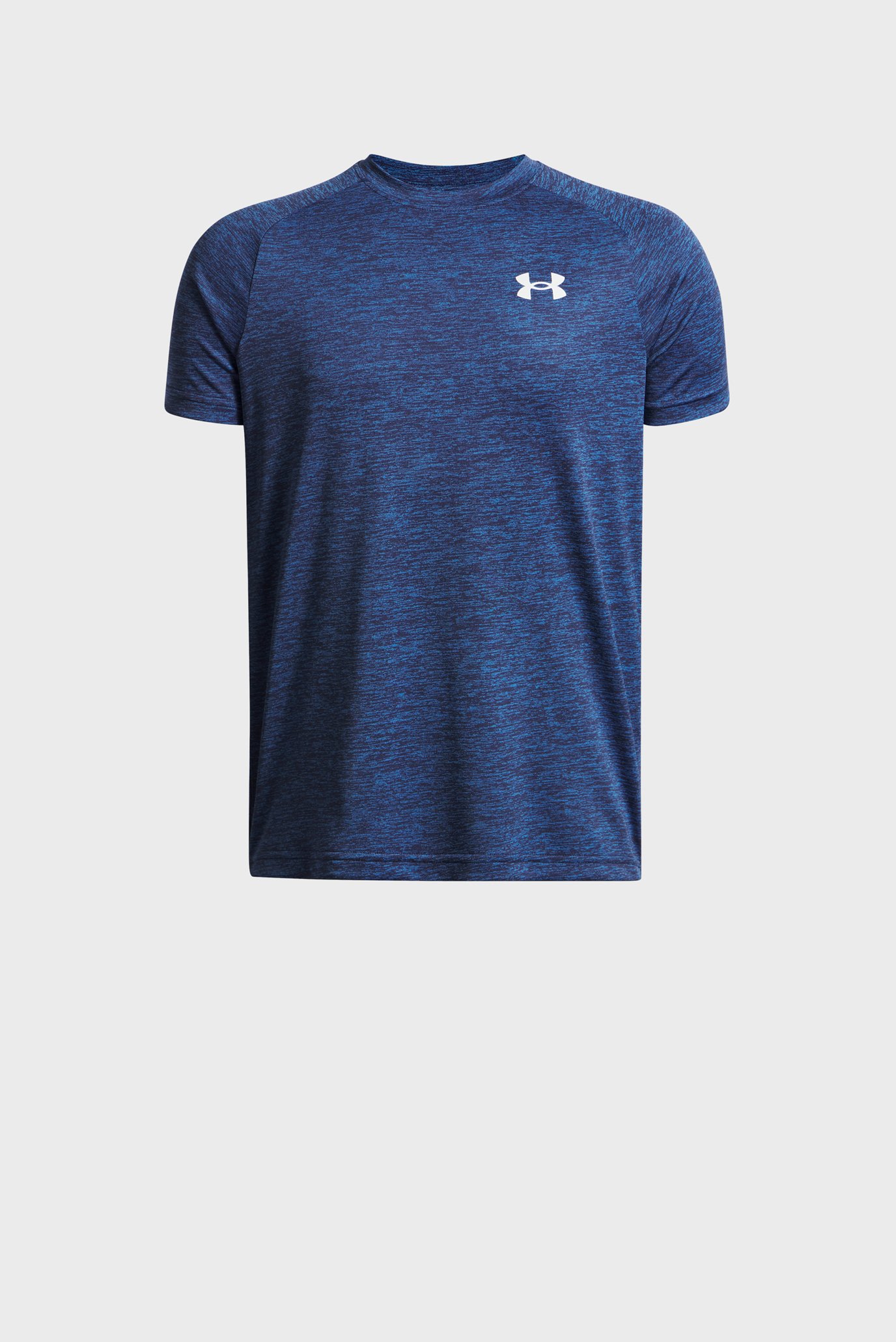 Детская темно-синяя футболка UA Tech 2.0 SS Синий 7 Under Armour 1363284-402