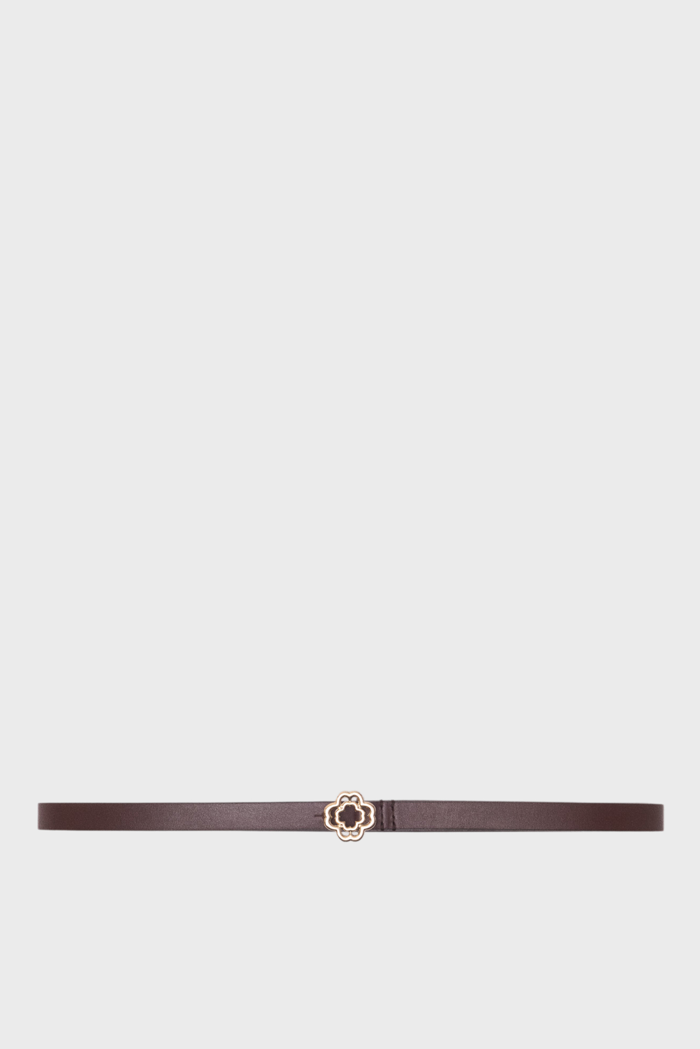 Женский коричневый кожаный ремень Коричневый S MAJE MFACE00353_Dark brown Женский коричневый кожаный ремень Коричневый S MAJE MFACE00353_Dark brown
