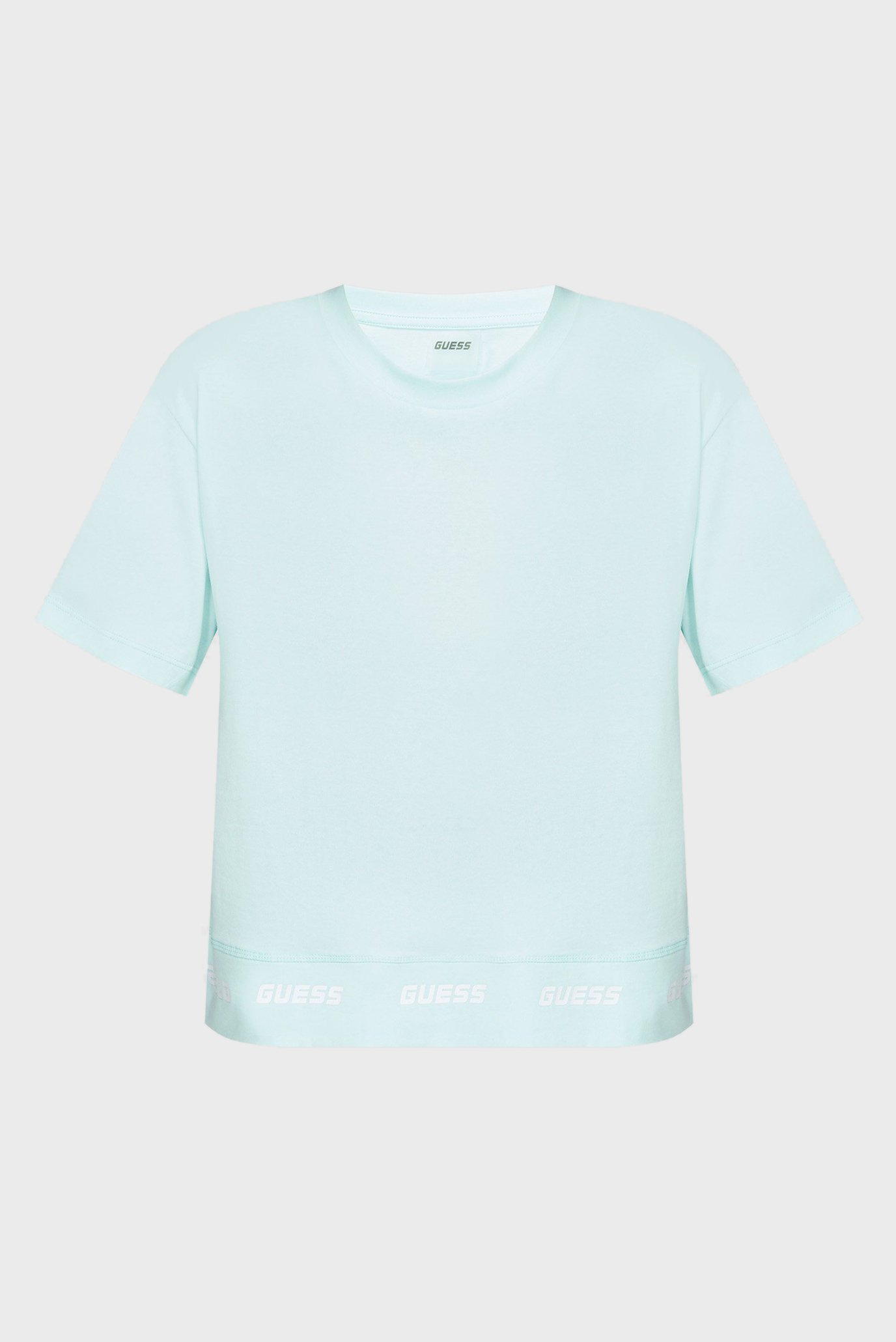 Женская мятная футболка DORINDA CROP TEE 1