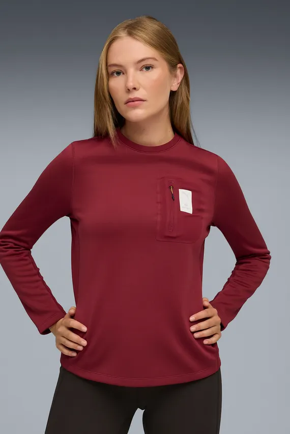 Лонгсливы для женщин | Цвет: бордовый — Интернет-магазин MD-Fashion