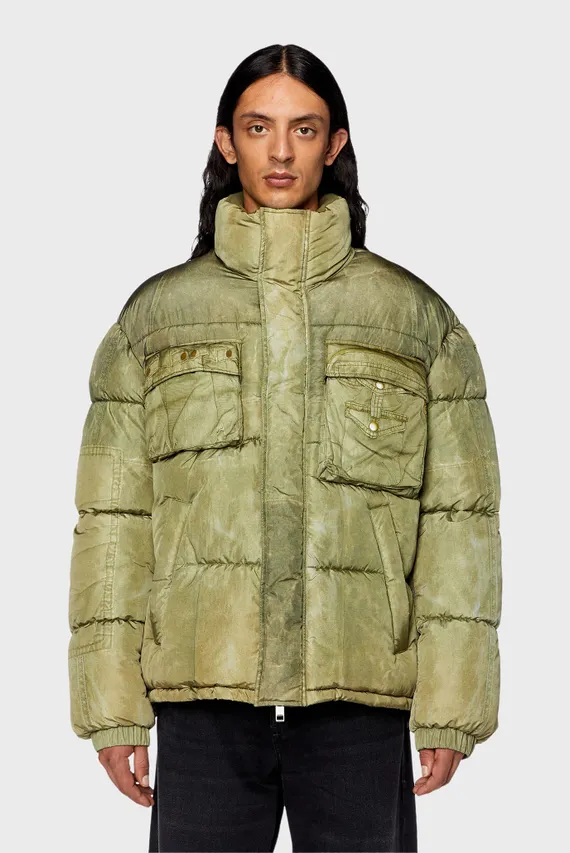 ジャケット・アウター diesel grunge fur military jacket khaki Мужская зеленая верхняя одежда Diesel — MD-Fashion | Страница 1