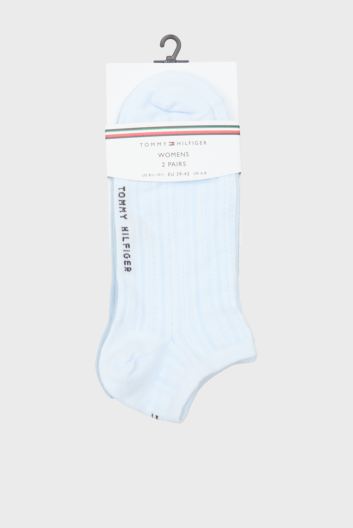 Женские голубые носки (2 пары) SNEAKER STRUCTURE Голубой 35-38 Tommy Hilfiger 701232976 Женские голубые носки (2 пары) SNEAKER STRUCTURE Голубой 35-38 Tommy Hilfiger 701232976