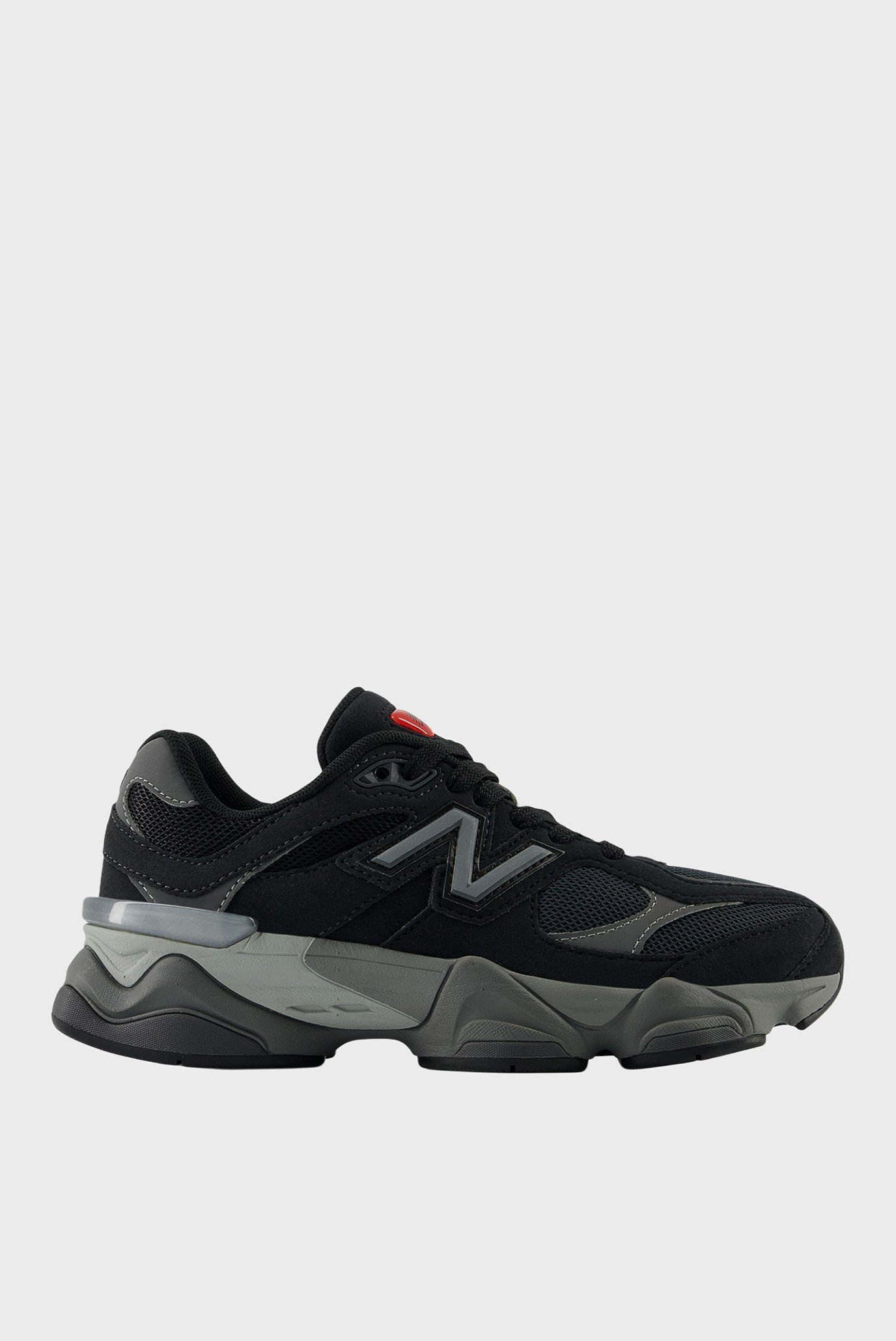 Детские черные замшевые кроссовки 9060 Grade School Черный 4 New Balance GC9060BK Детские черные замшевые кроссовки 9060 Grade School Черный 4 New Balance GC9060BK