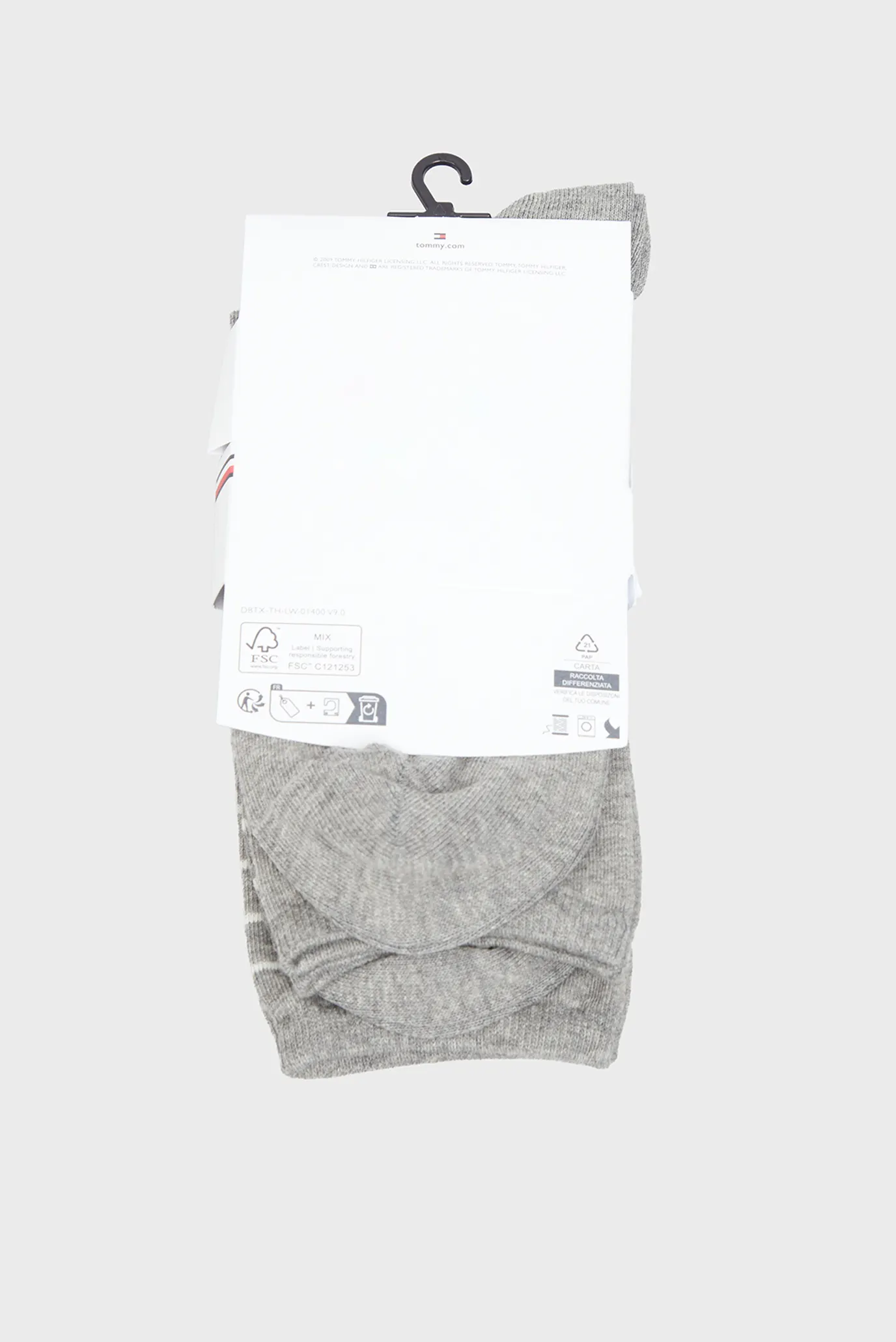 Жіночі сірі шкарпетки (2 пари) SMALL 3