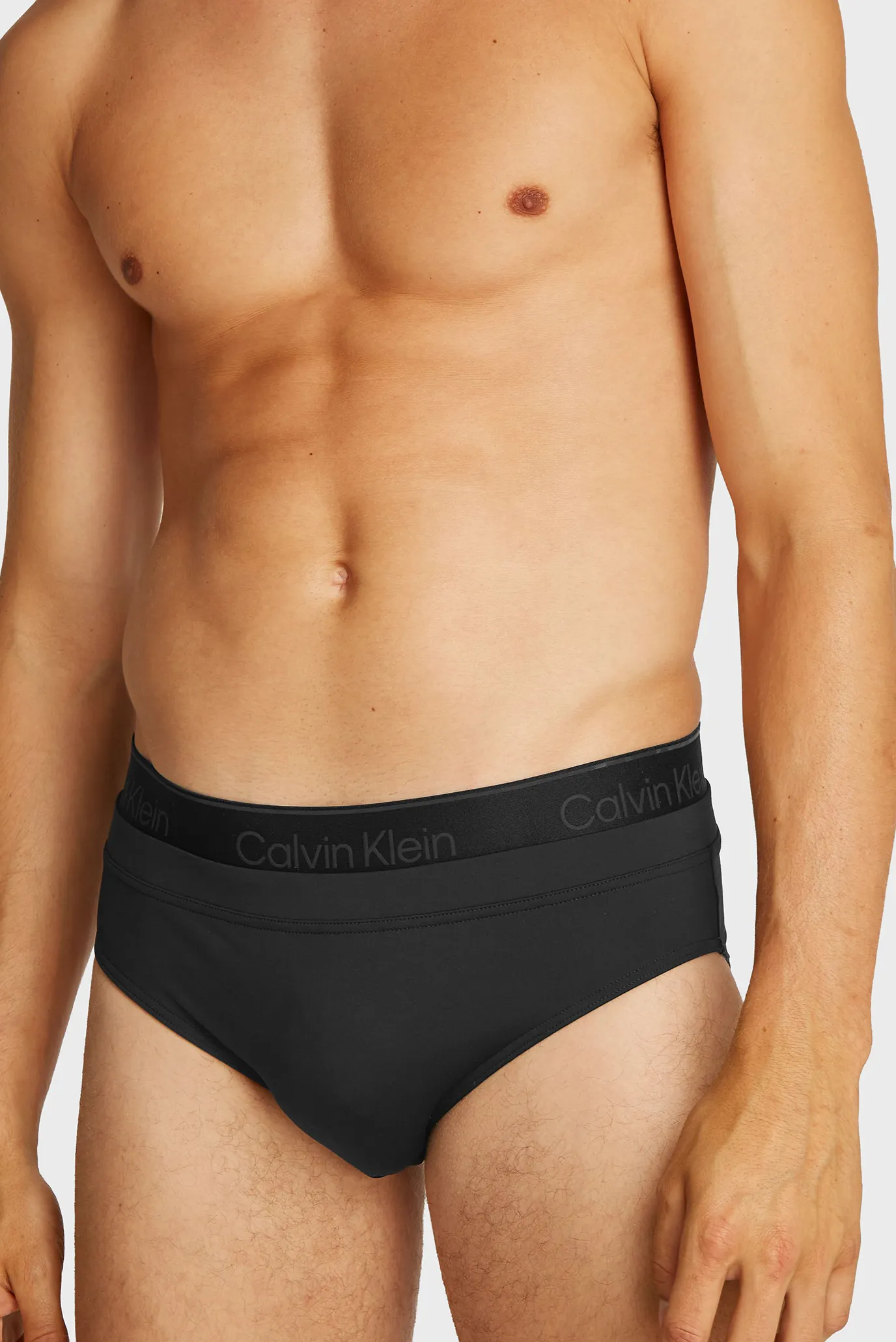 Мужские черные плавки BRIEF WB 4